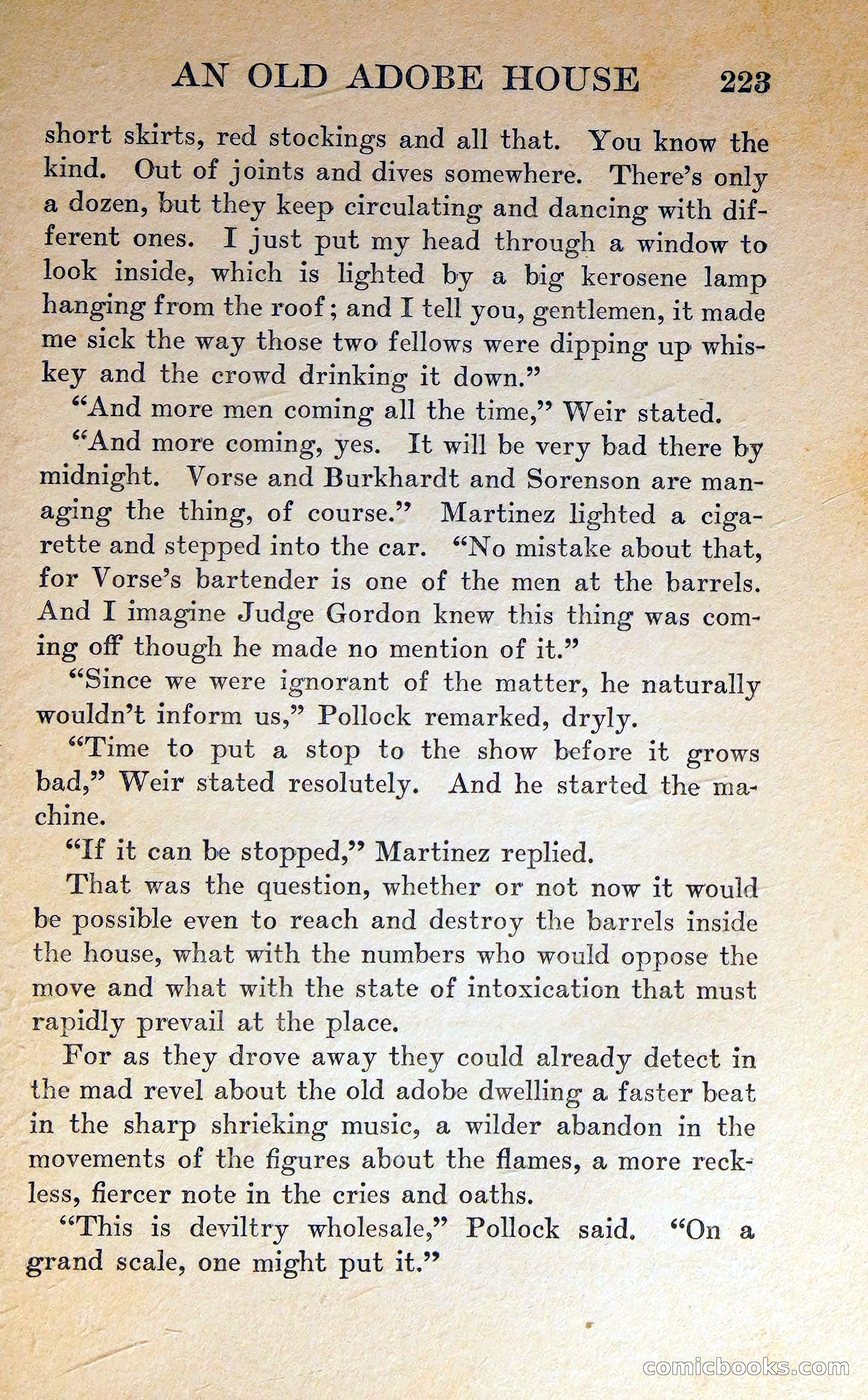 In the Shadow of the Hills — page 222 of 325