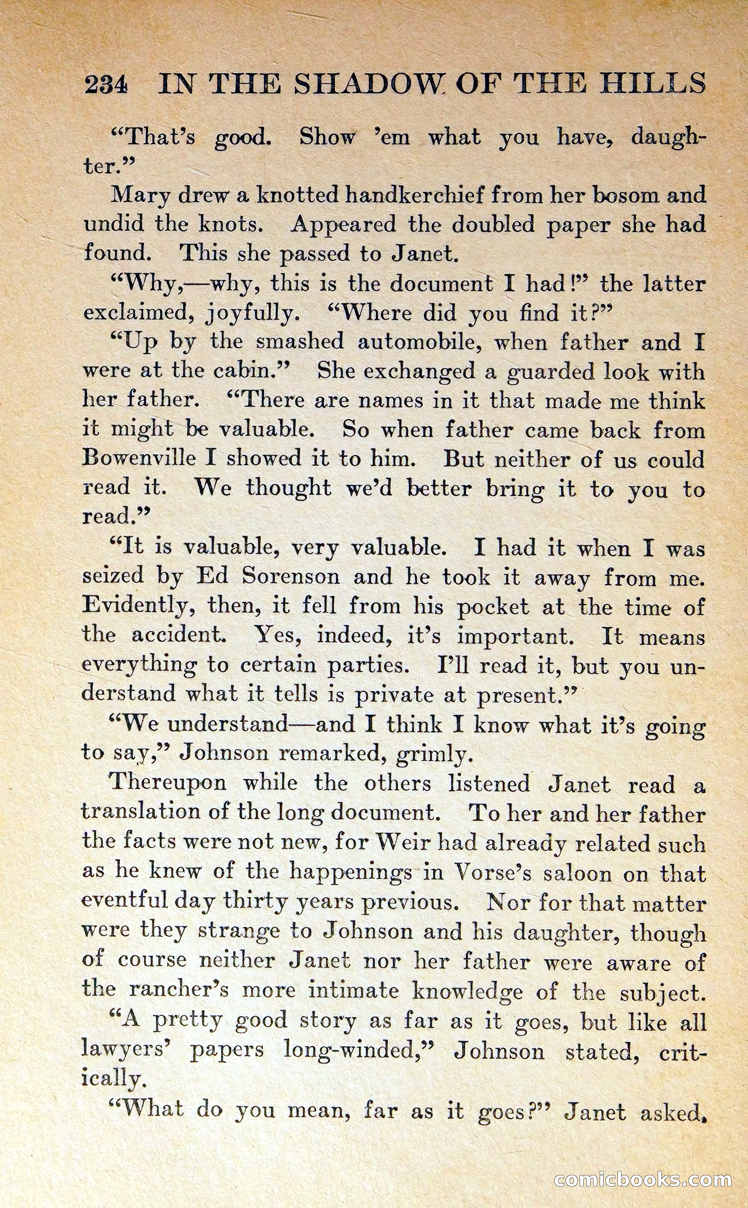 In the Shadow of the Hills — page 233 of 325