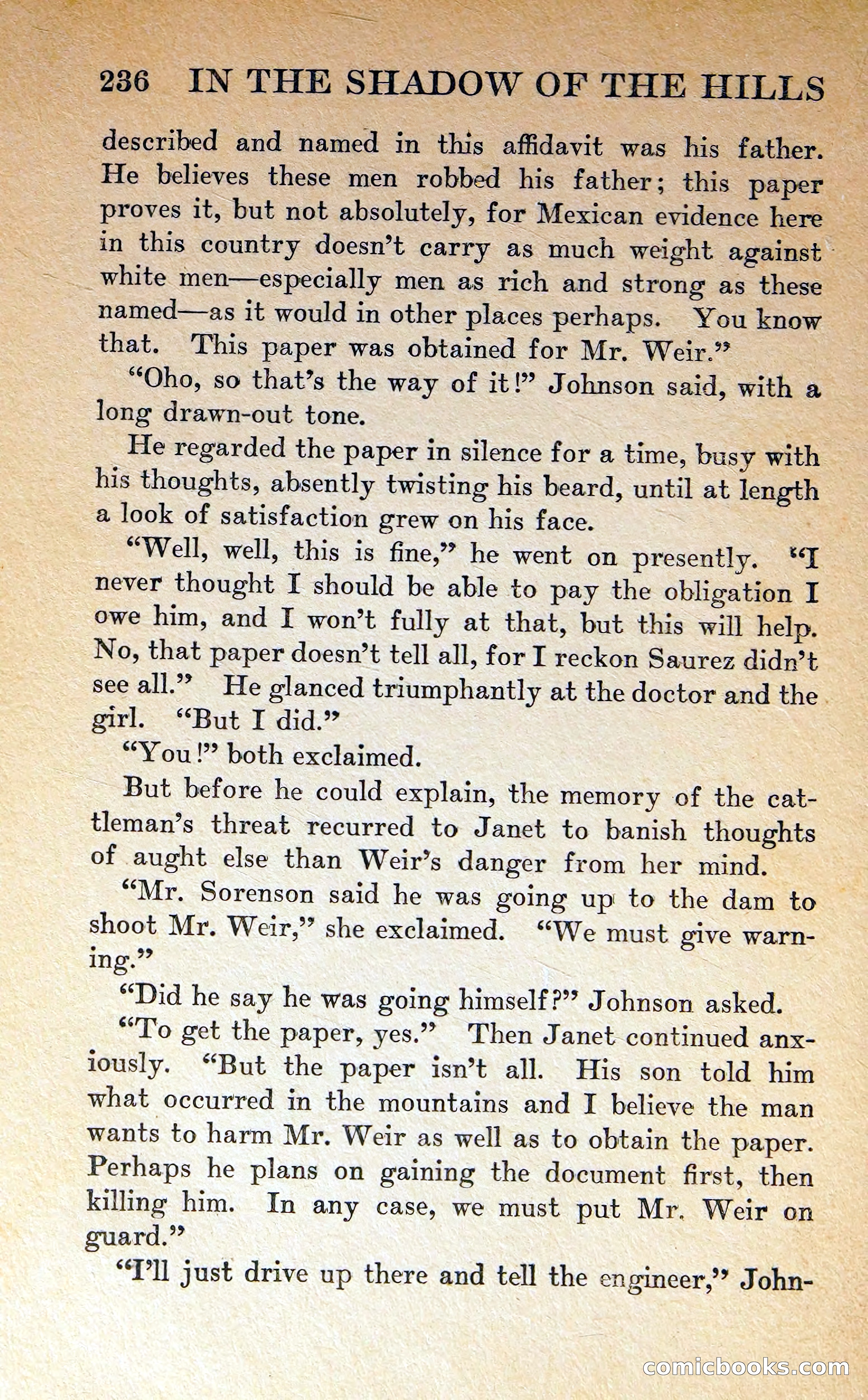 In the Shadow of the Hills — page 235 of 325