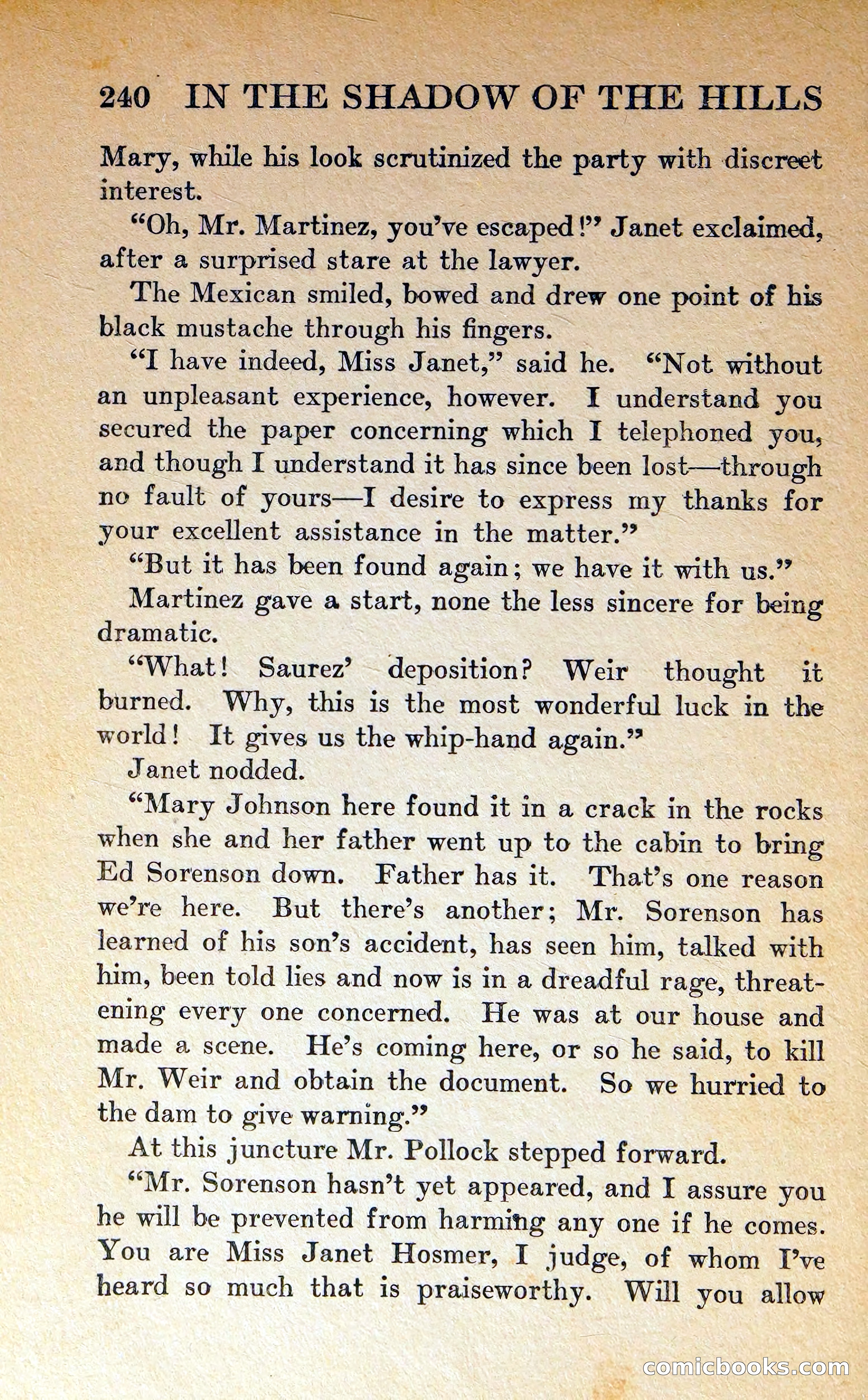In the Shadow of the Hills — page 239 of 325