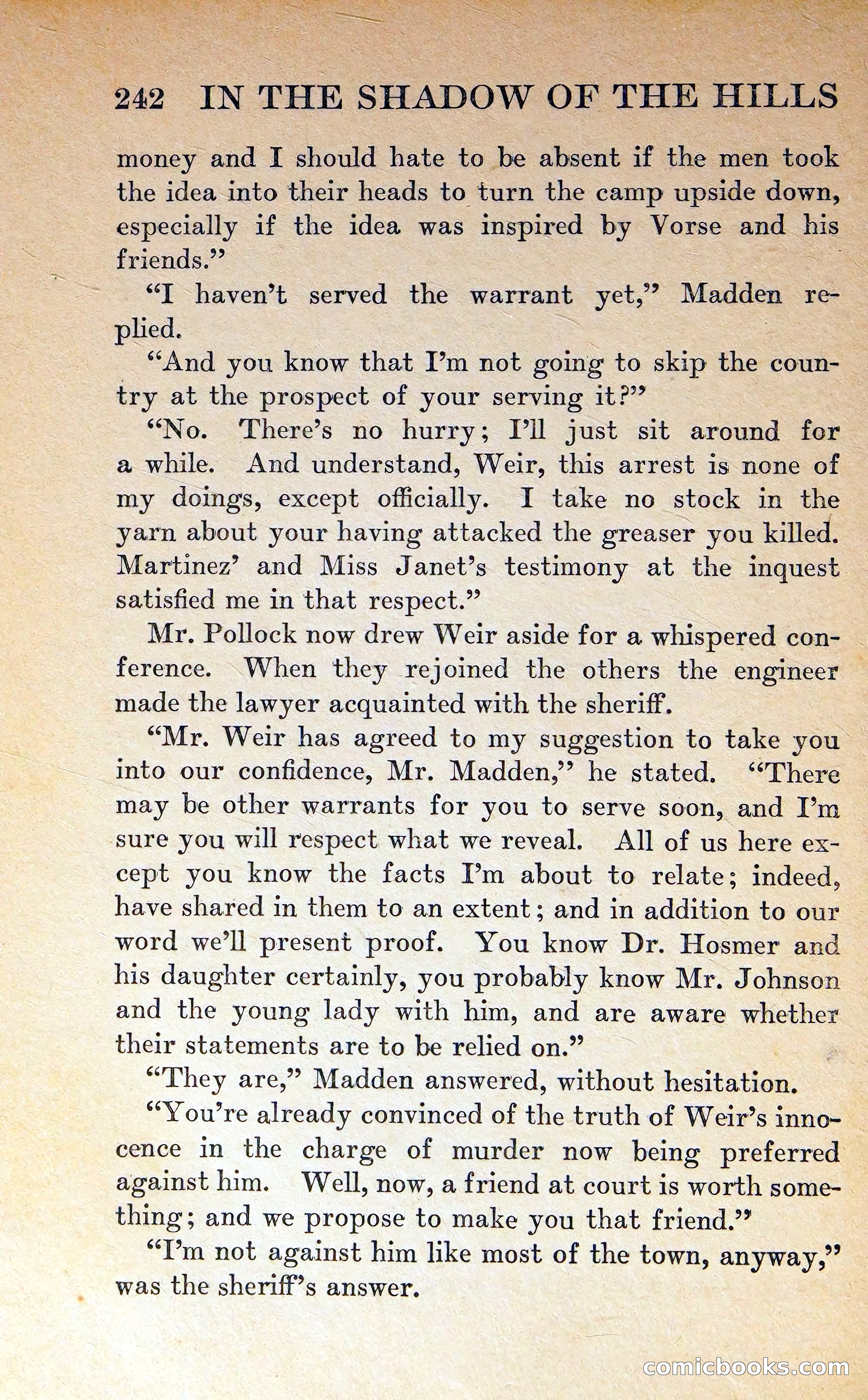 In the Shadow of the Hills — page 241 of 325