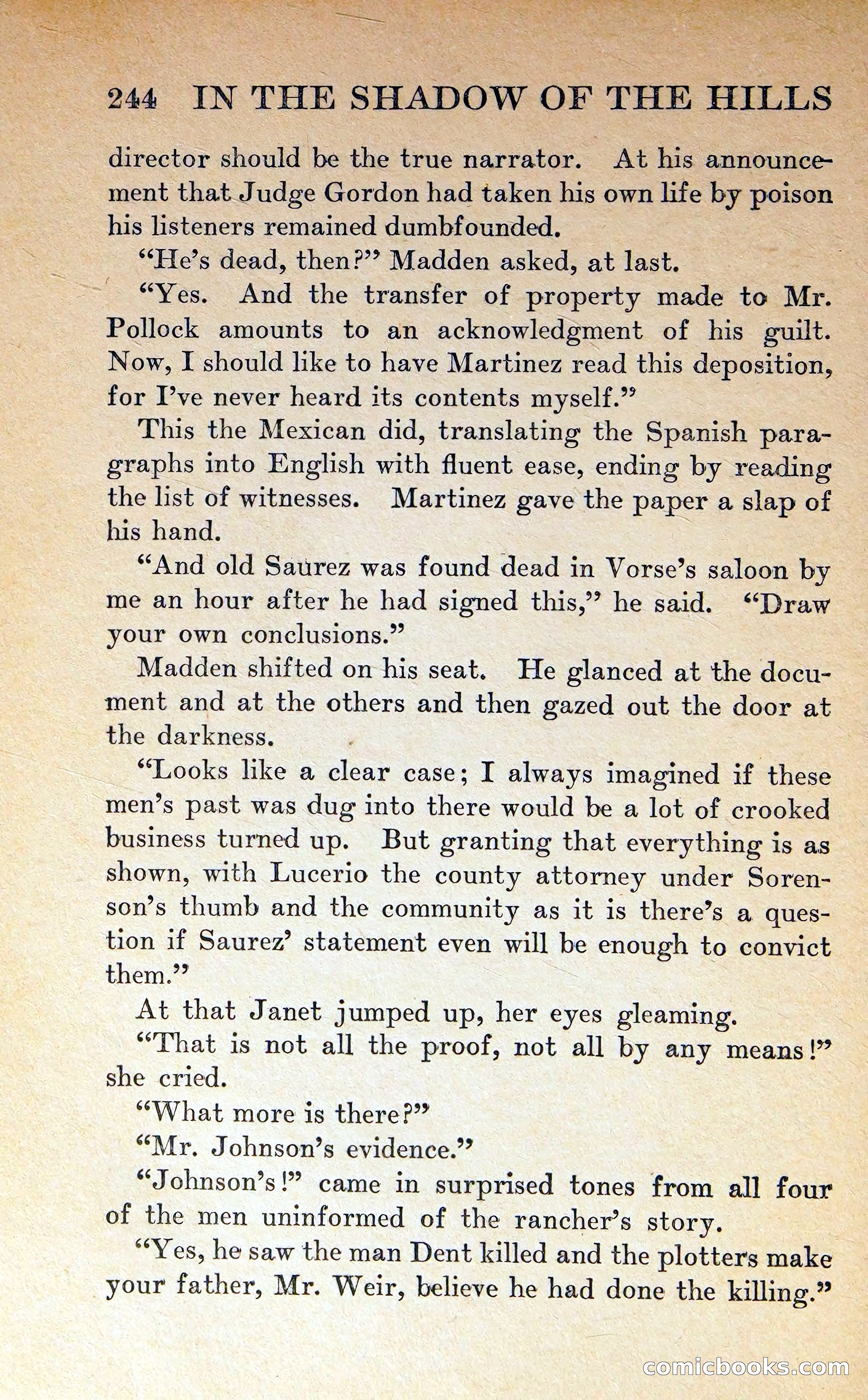 In the Shadow of the Hills — page 243 of 325