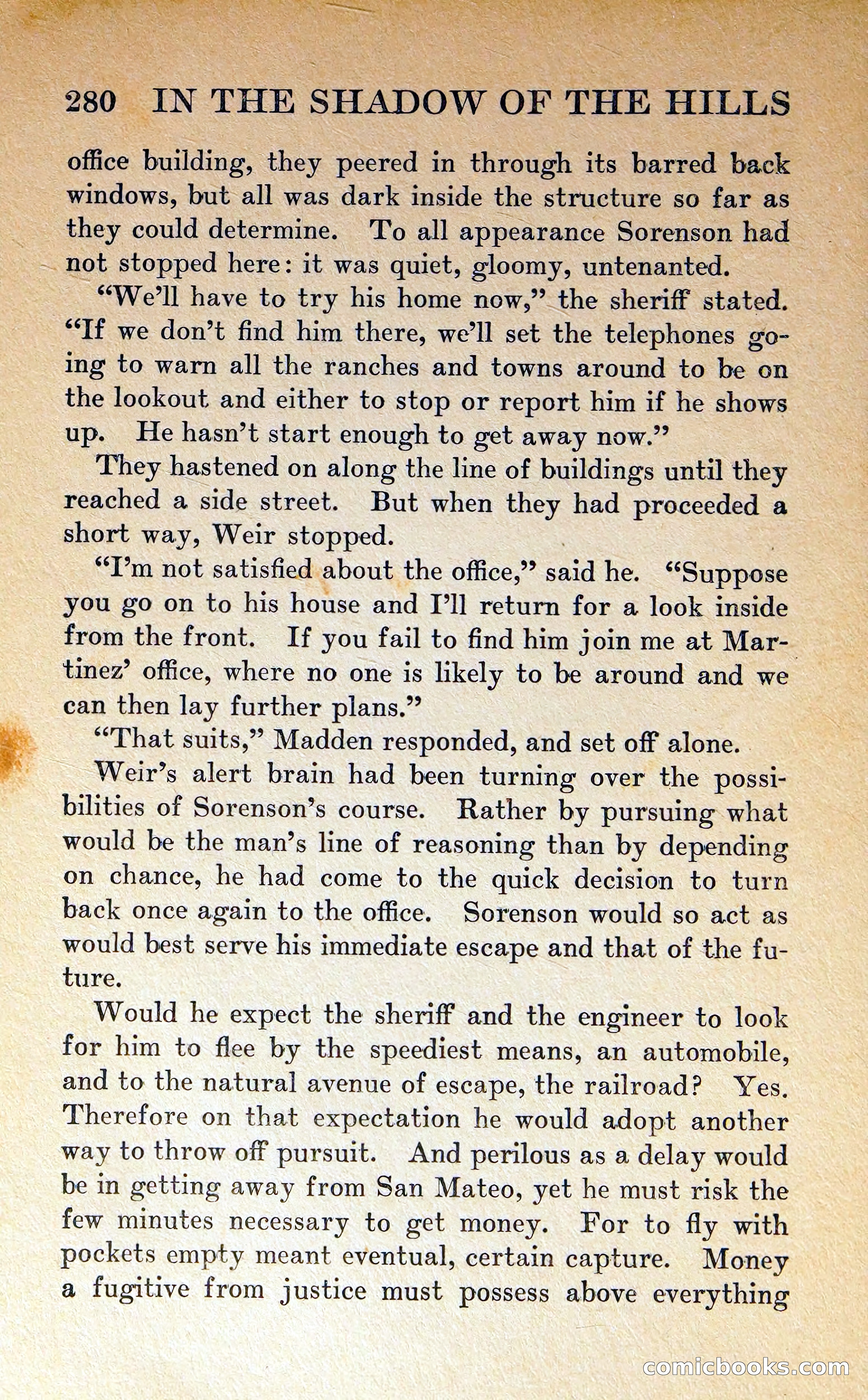 In the Shadow of the Hills — page 279 of 325