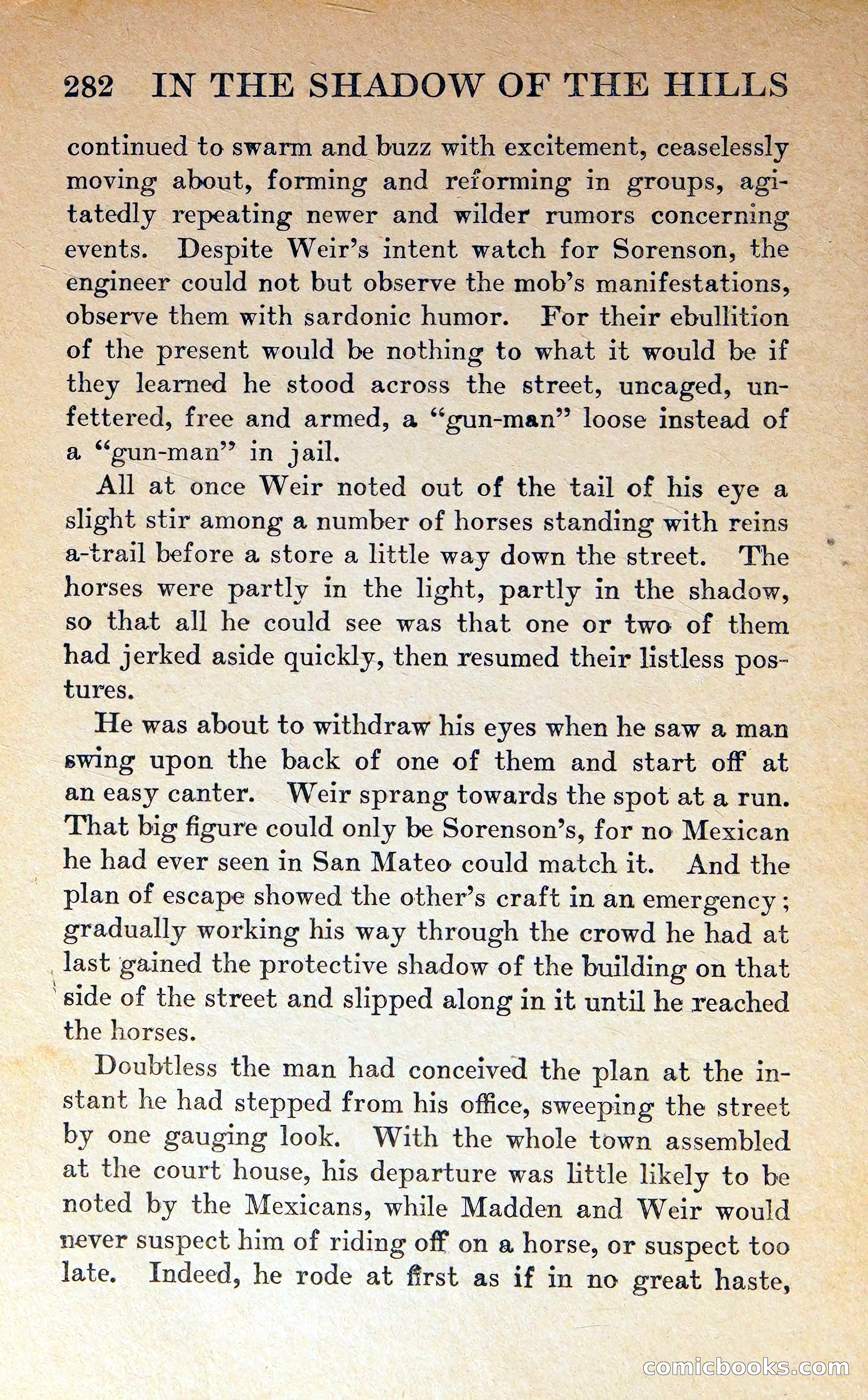 In the Shadow of the Hills — page 281 of 325