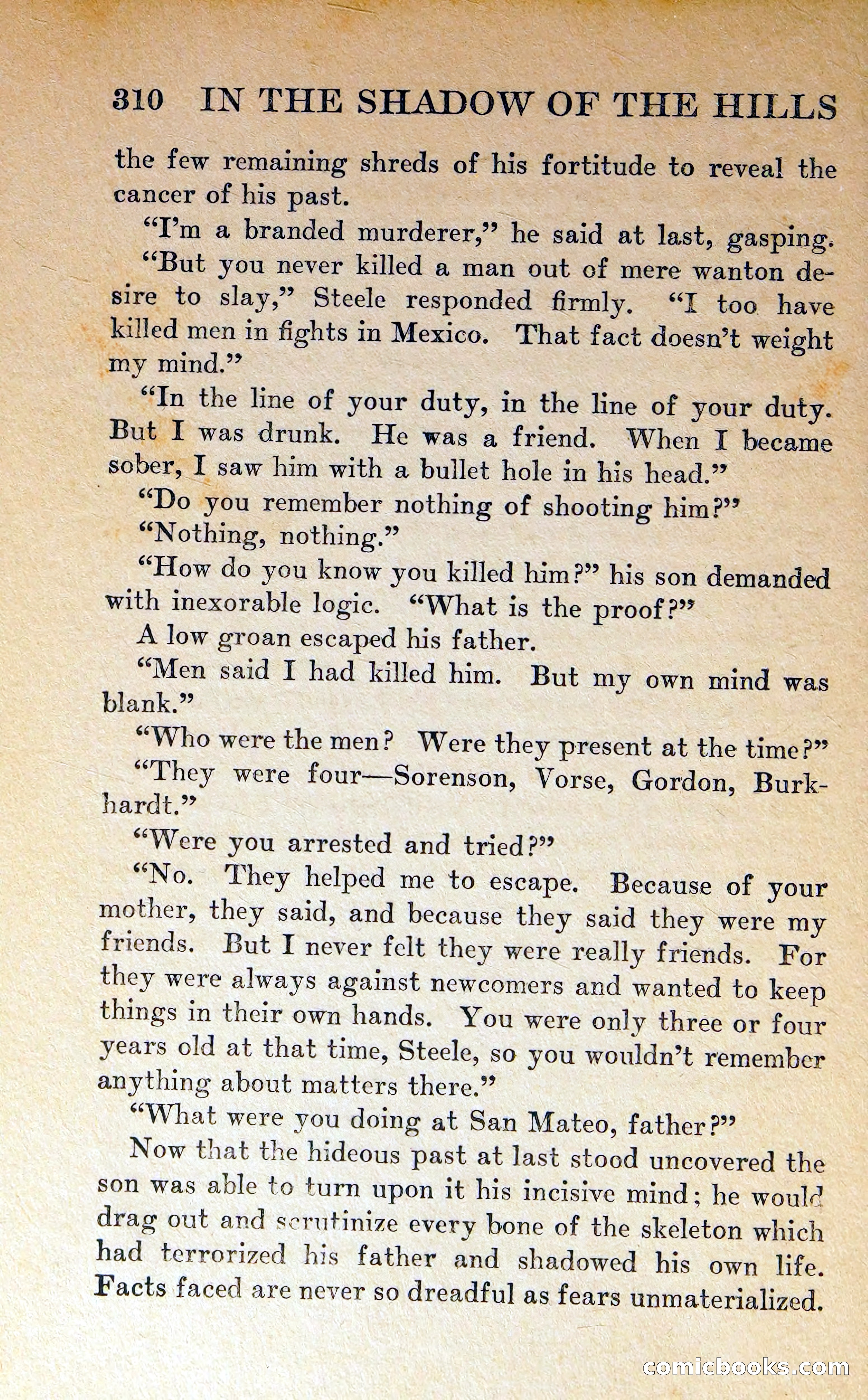 In the Shadow of the Hills — page 309 of 325