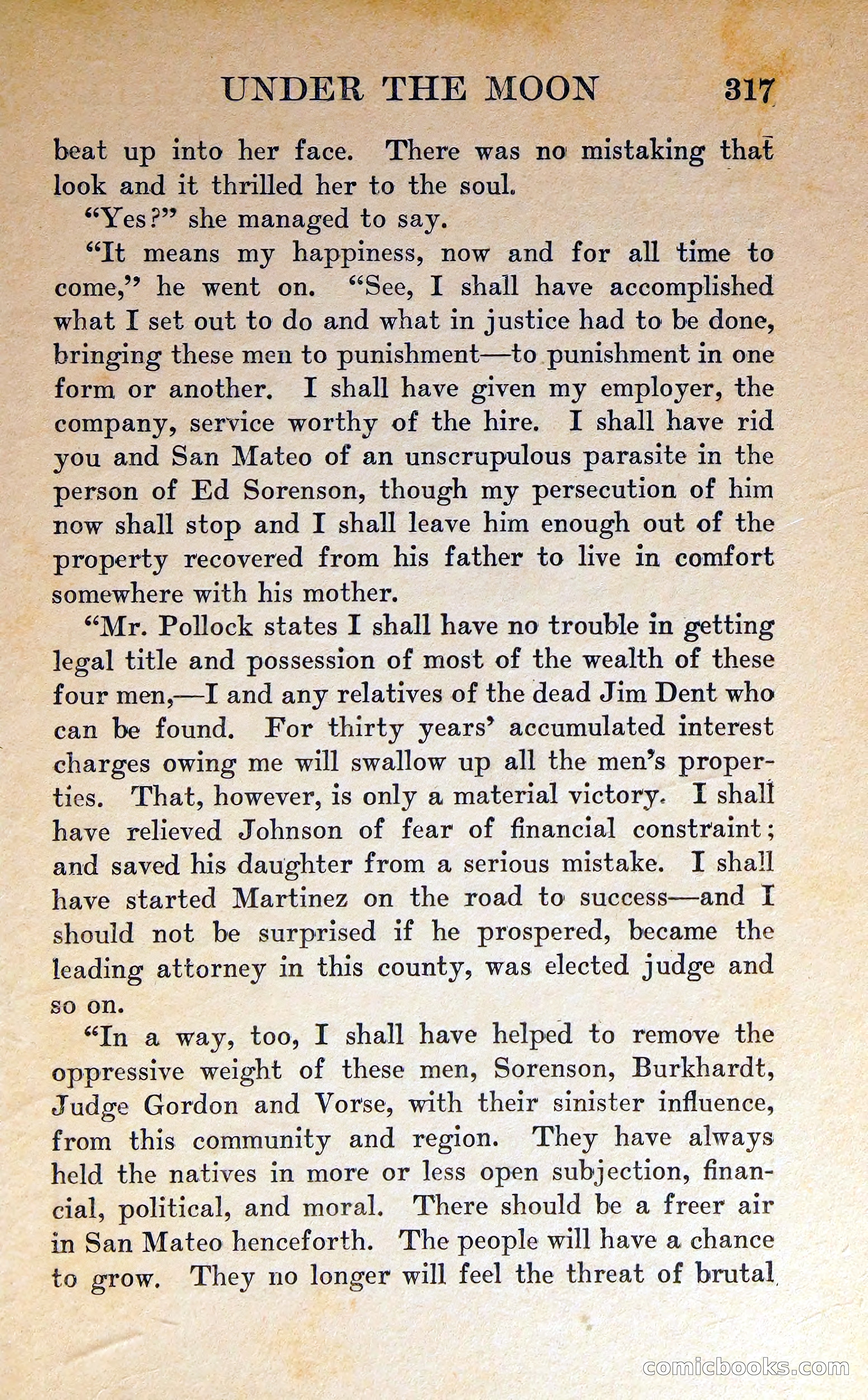 In the Shadow of the Hills — page 316 of 325