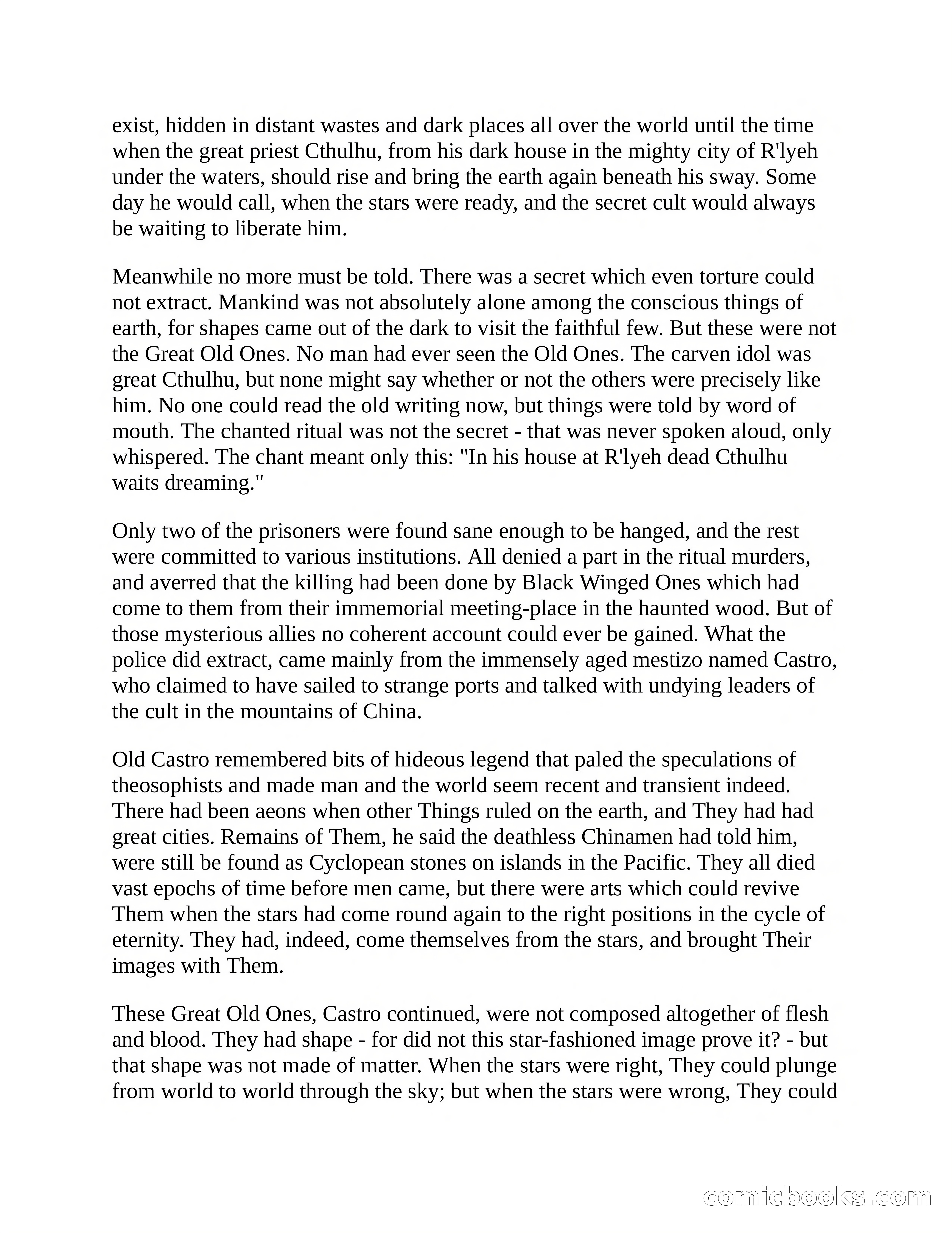 The Call of Cthulhu — page 15 of 29