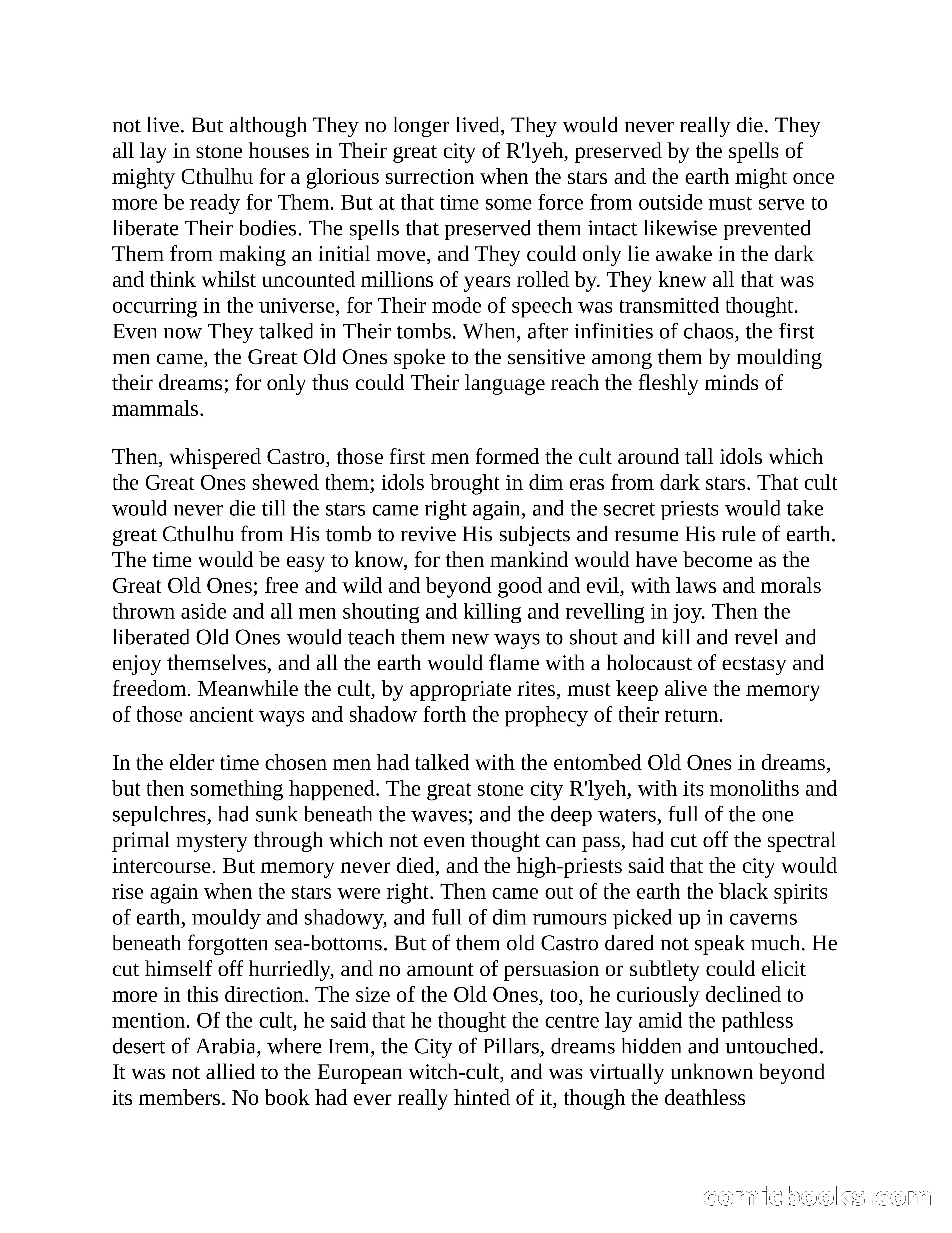 The Call of Cthulhu — page 16 of 29