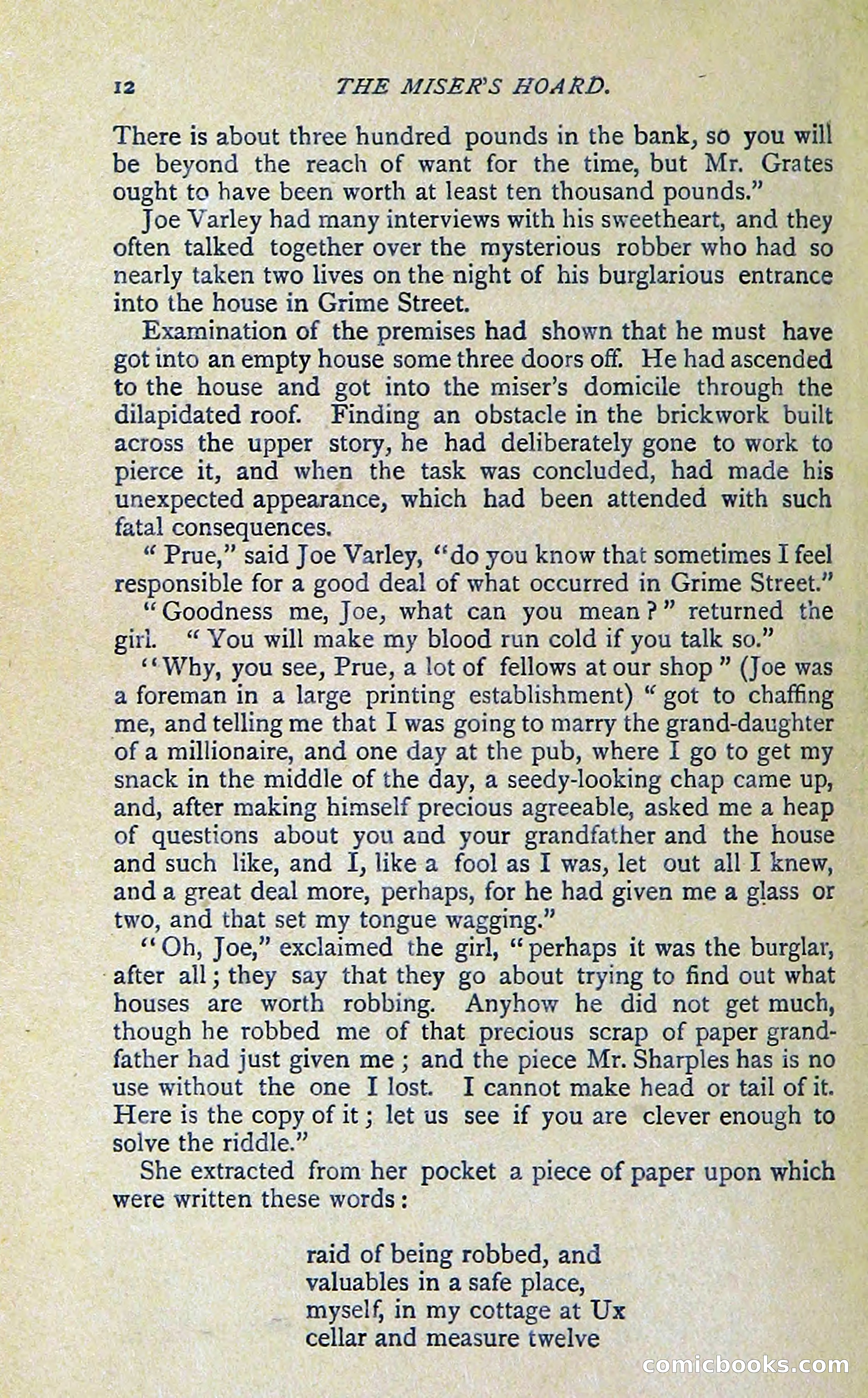New Detective Stories by Sir Gilbert Campbell — page 14 of 132