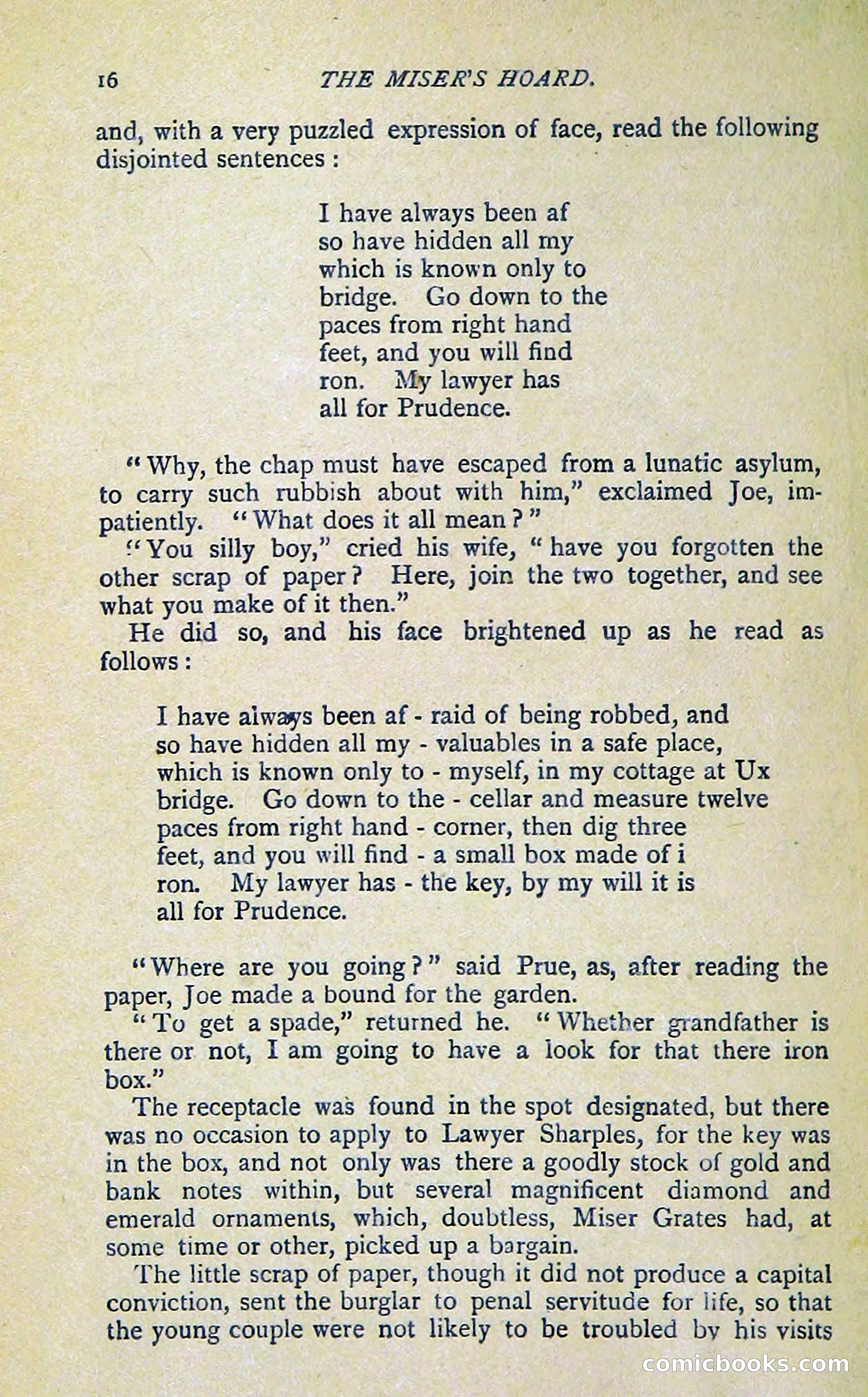 New Detective Stories by Sir Gilbert Campbell — page 18 of 132