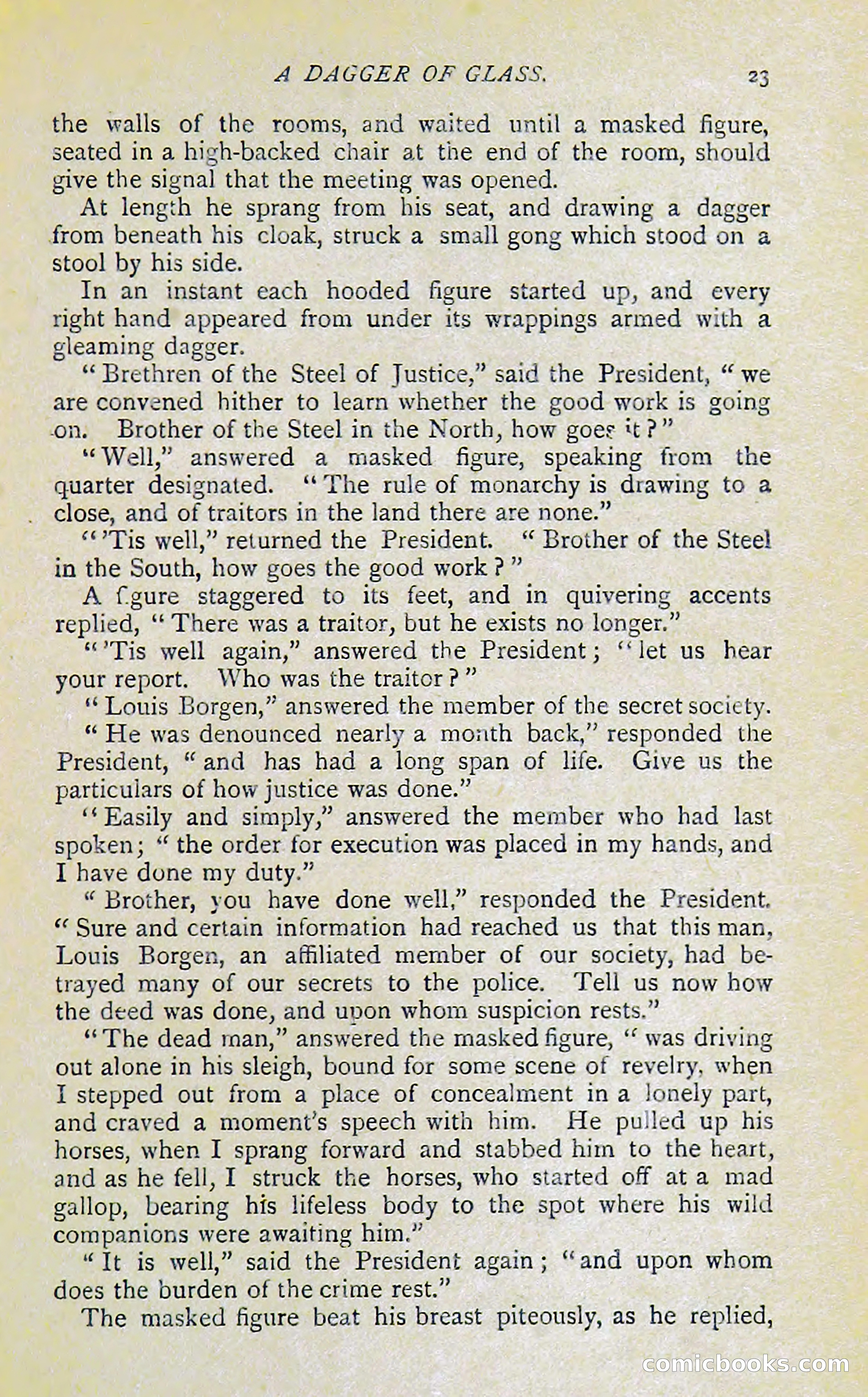 New Detective Stories by Sir Gilbert Campbell — page 25 of 132
