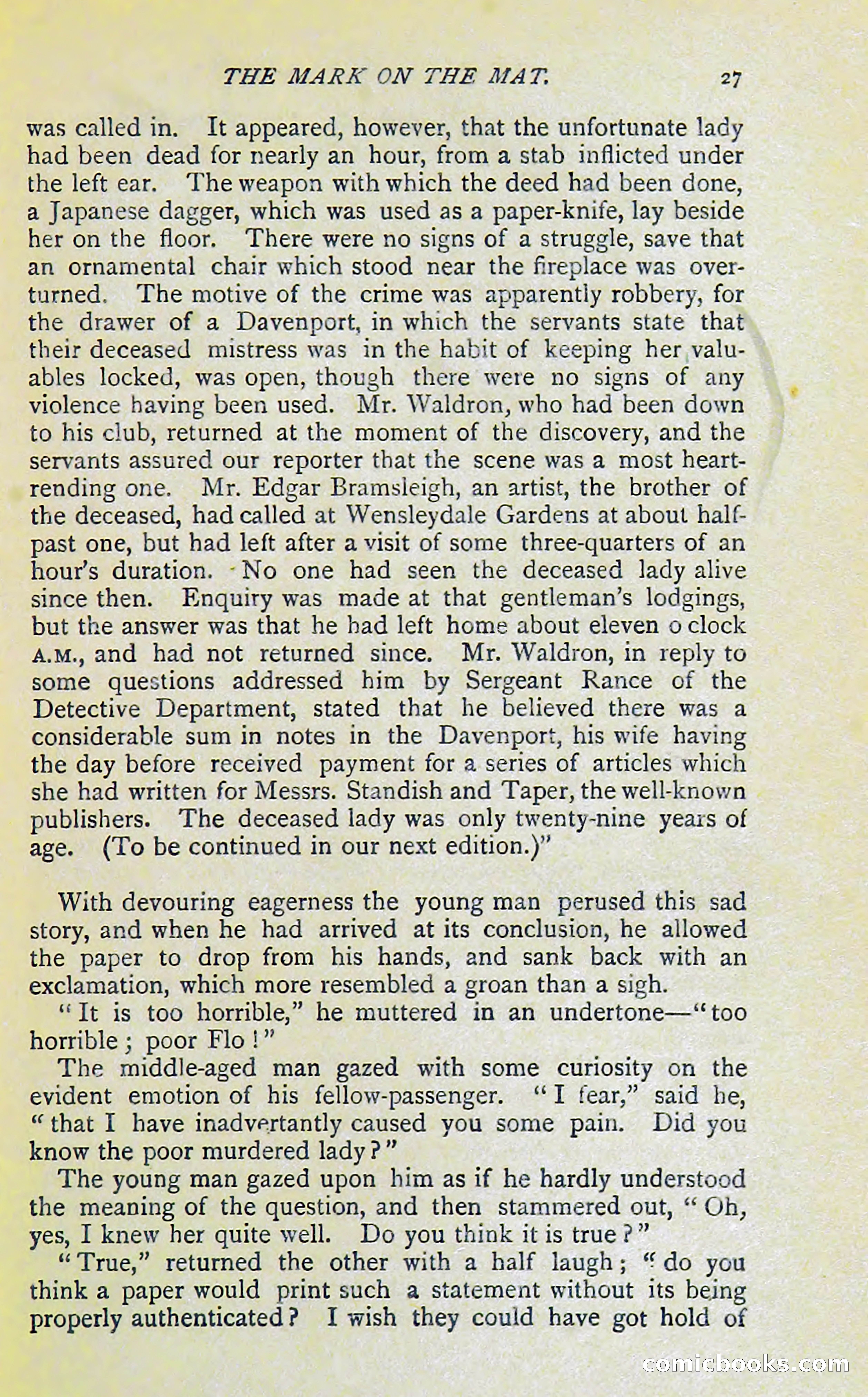 New Detective Stories by Sir Gilbert Campbell — page 29 of 132