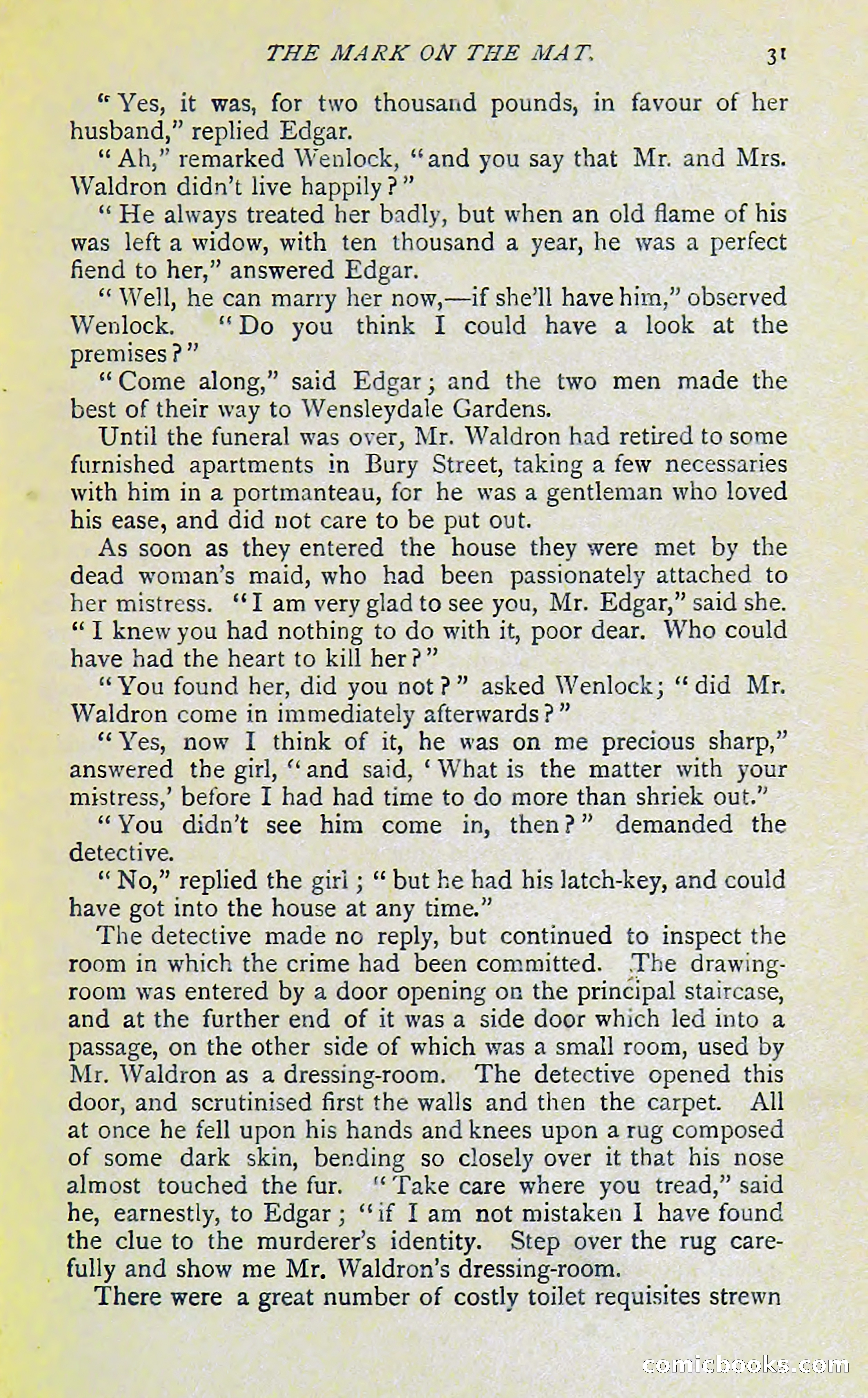 New Detective Stories by Sir Gilbert Campbell — page 33 of 132