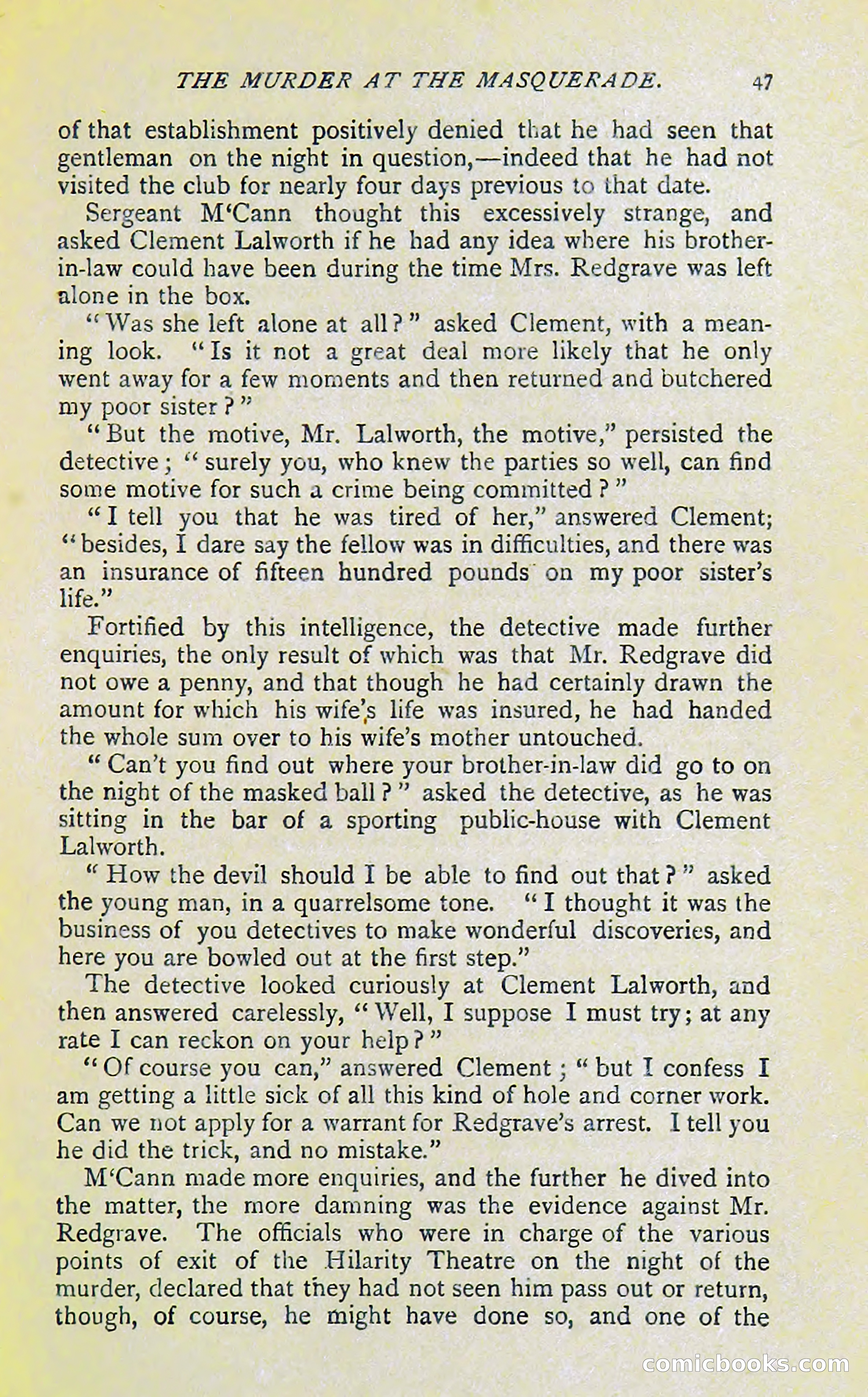 New Detective Stories by Sir Gilbert Campbell — page 49 of 132