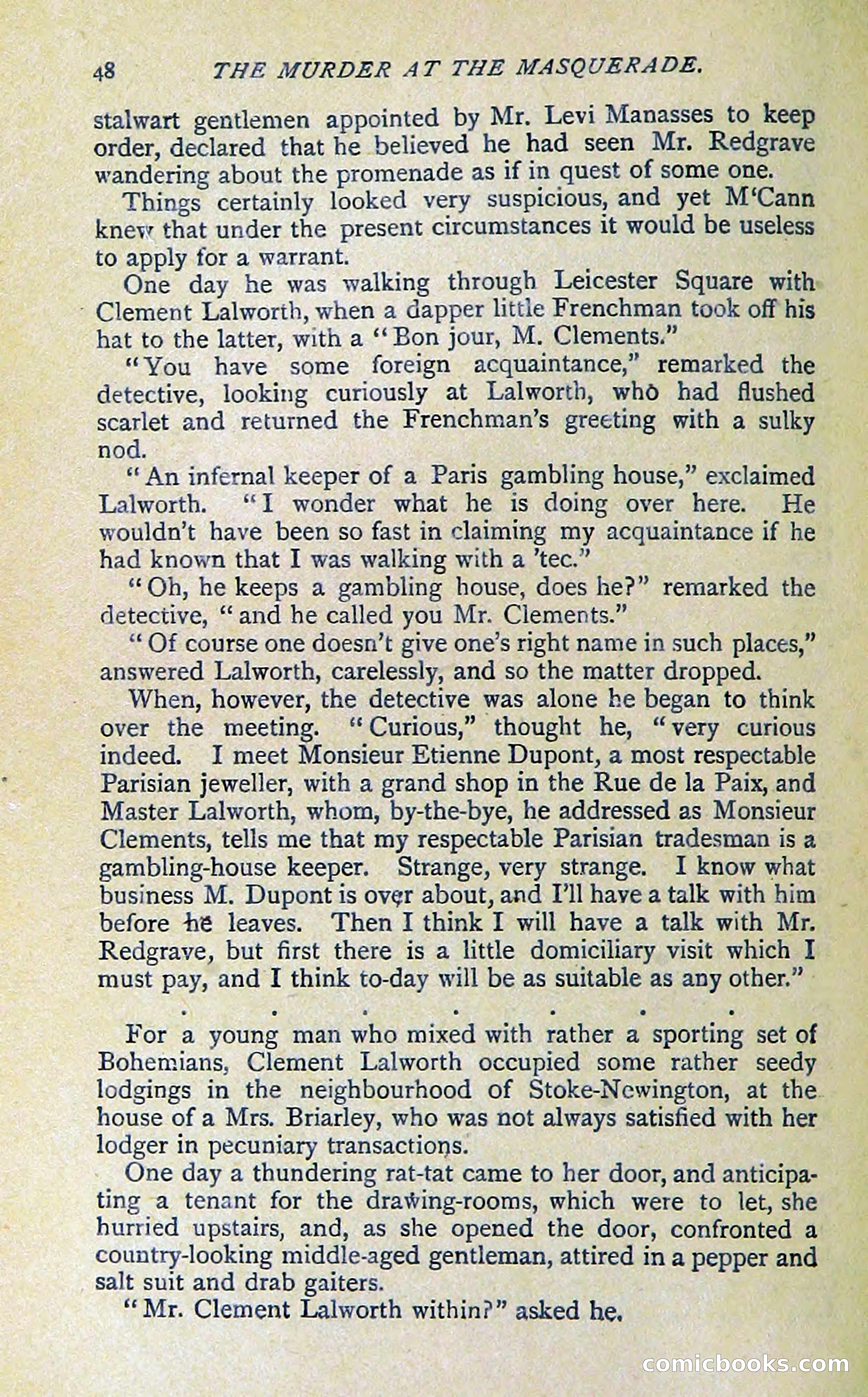 New Detective Stories by Sir Gilbert Campbell — page 50 of 132