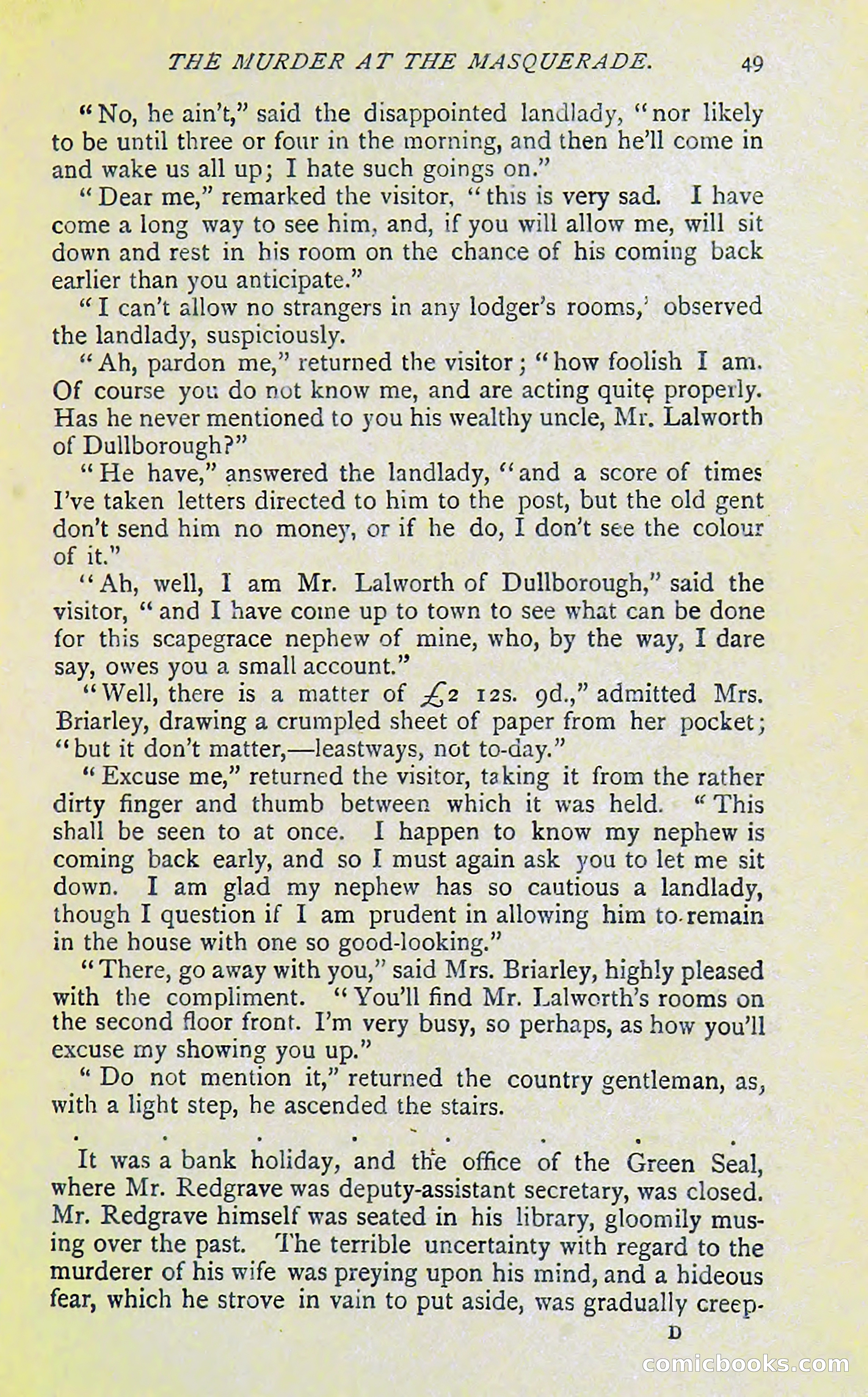 New Detective Stories by Sir Gilbert Campbell — page 51 of 132