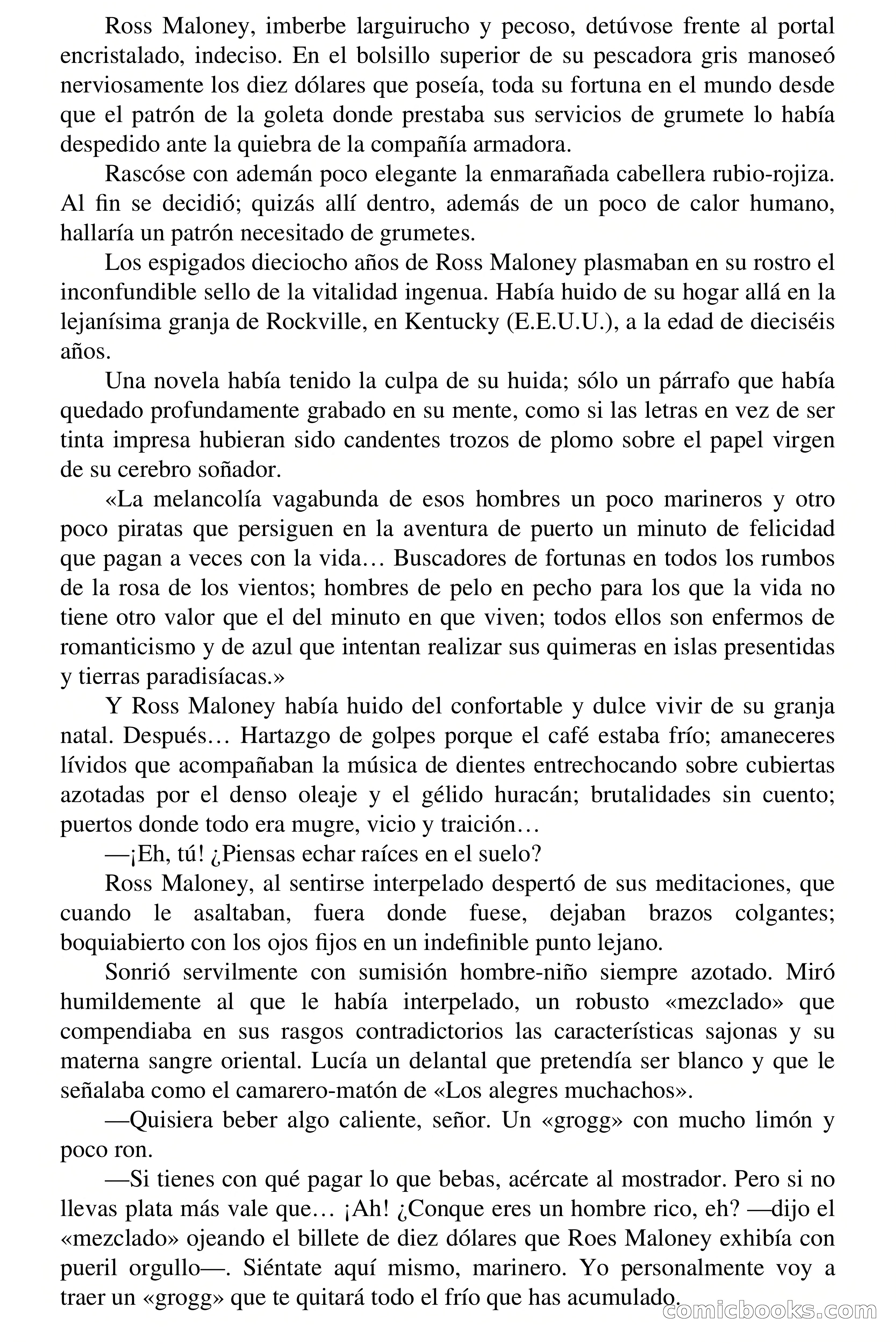 Capitán Pantera: Piratas modernos — page 5 of 76