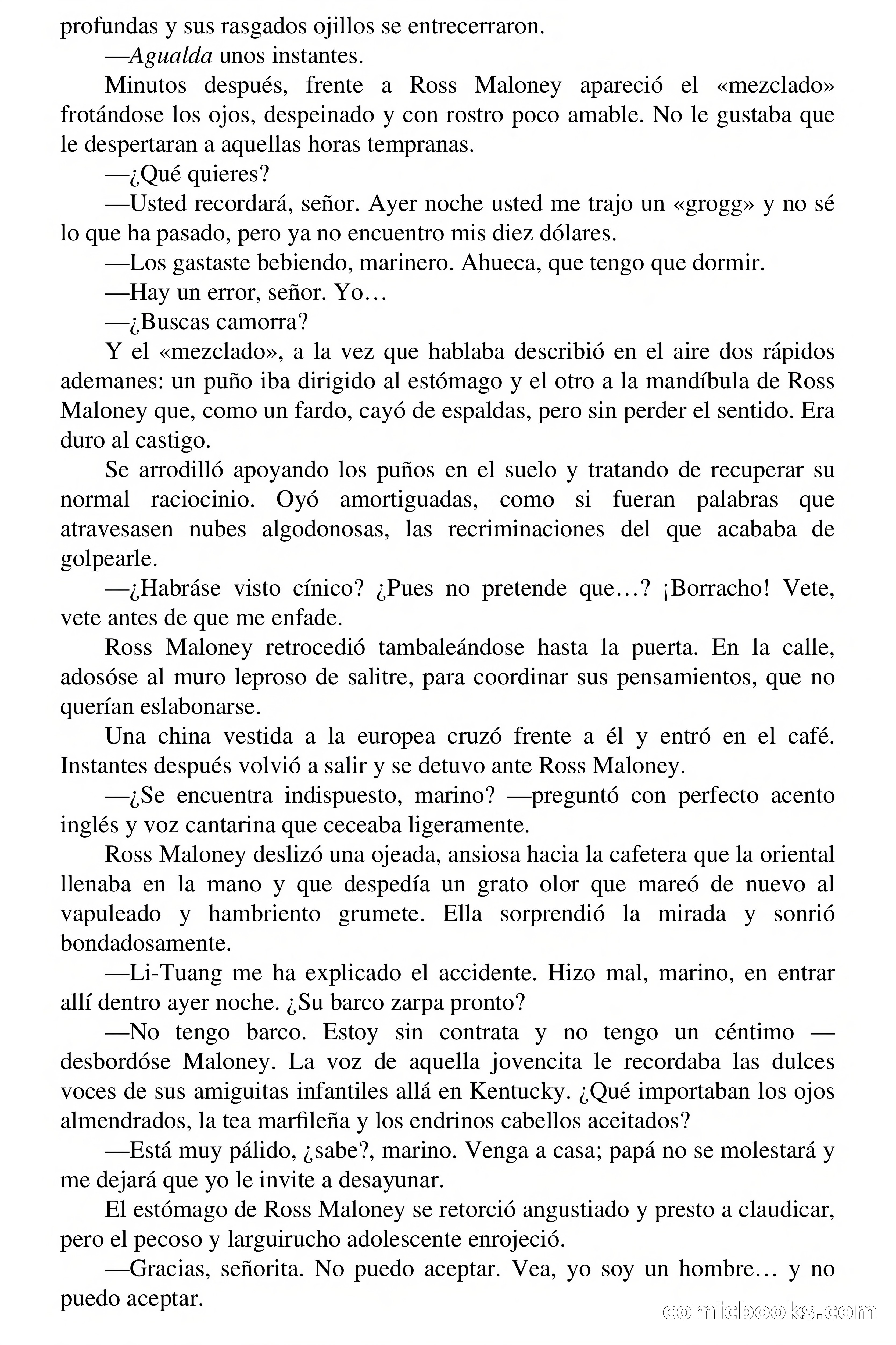Capitán Pantera: Piratas modernos — page 7 of 76