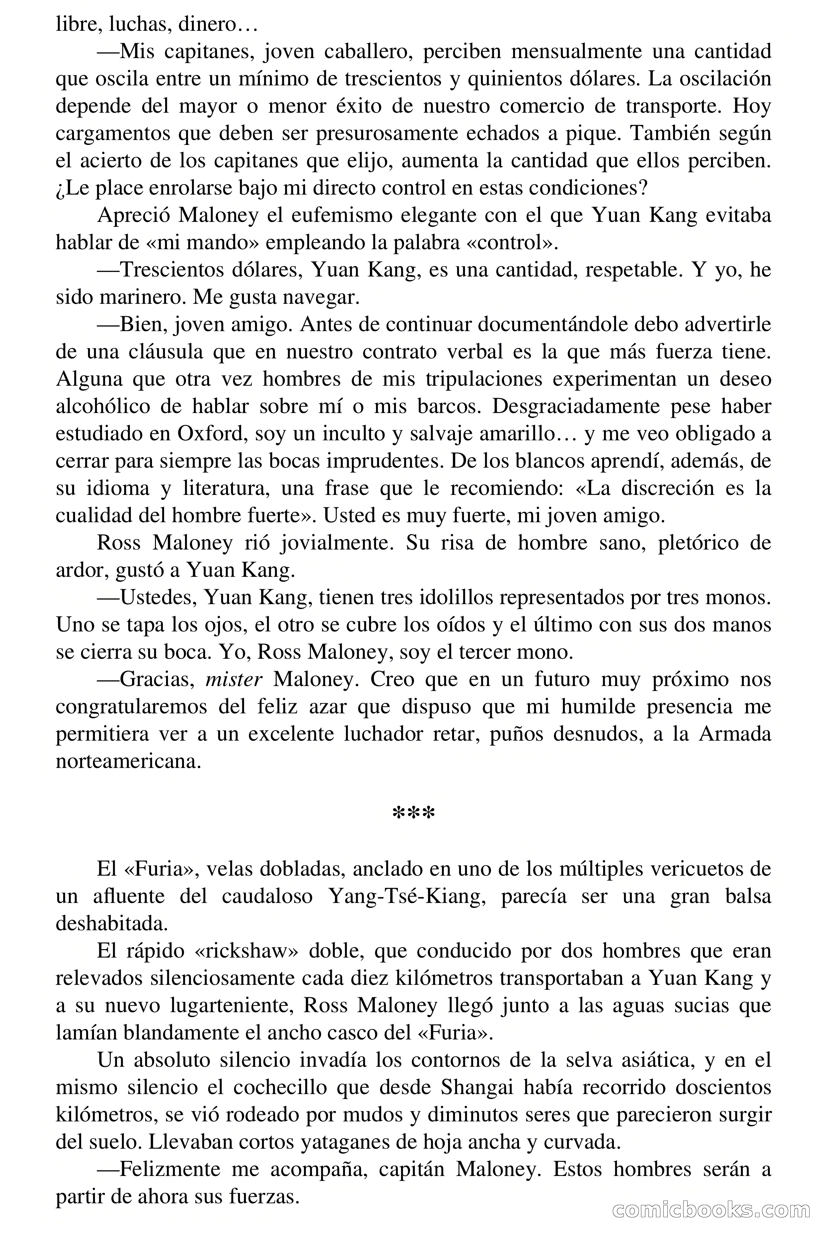 Capitán Pantera: Piratas modernos — page 19 of 76