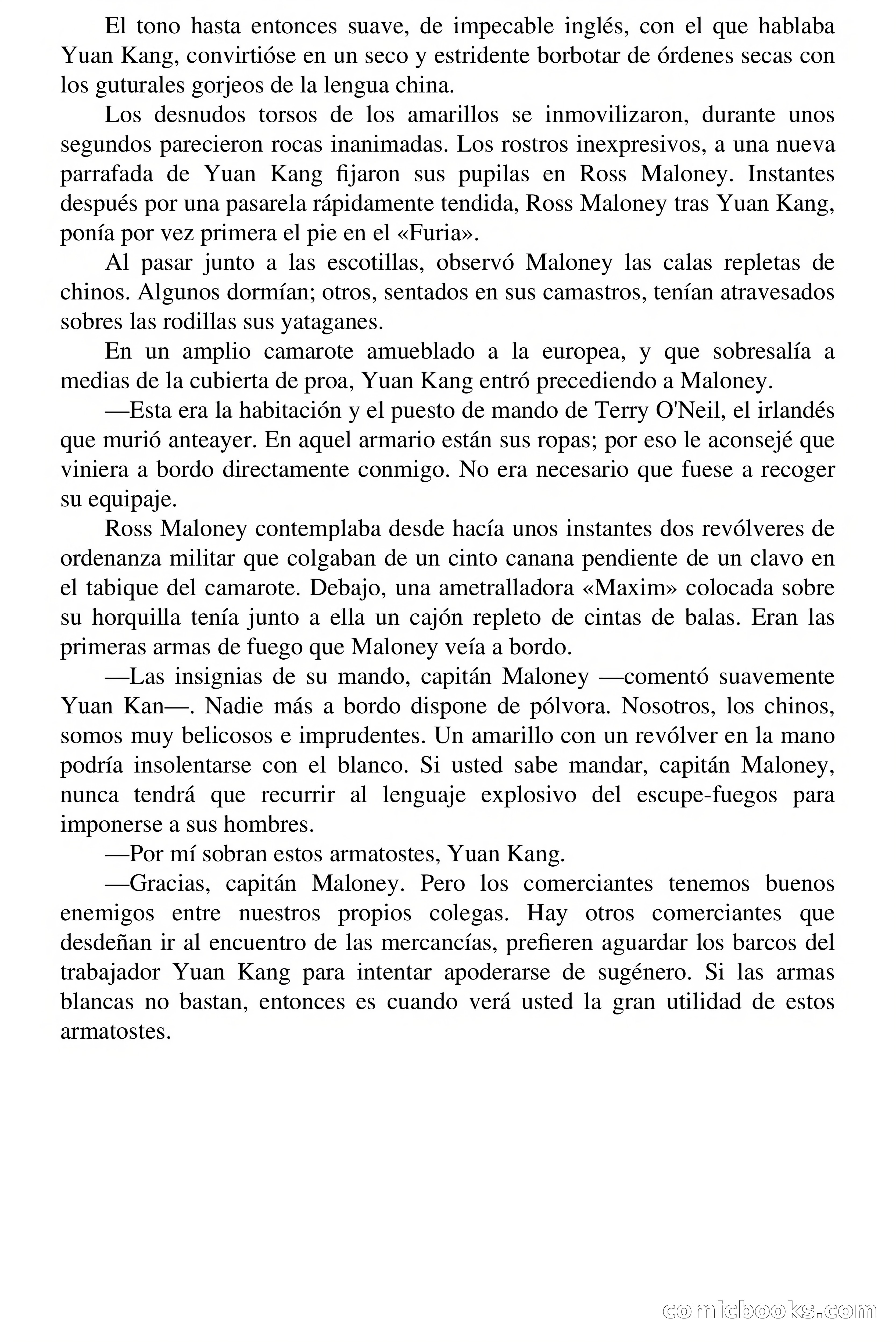 Capitán Pantera: Piratas modernos — page 20 of 76