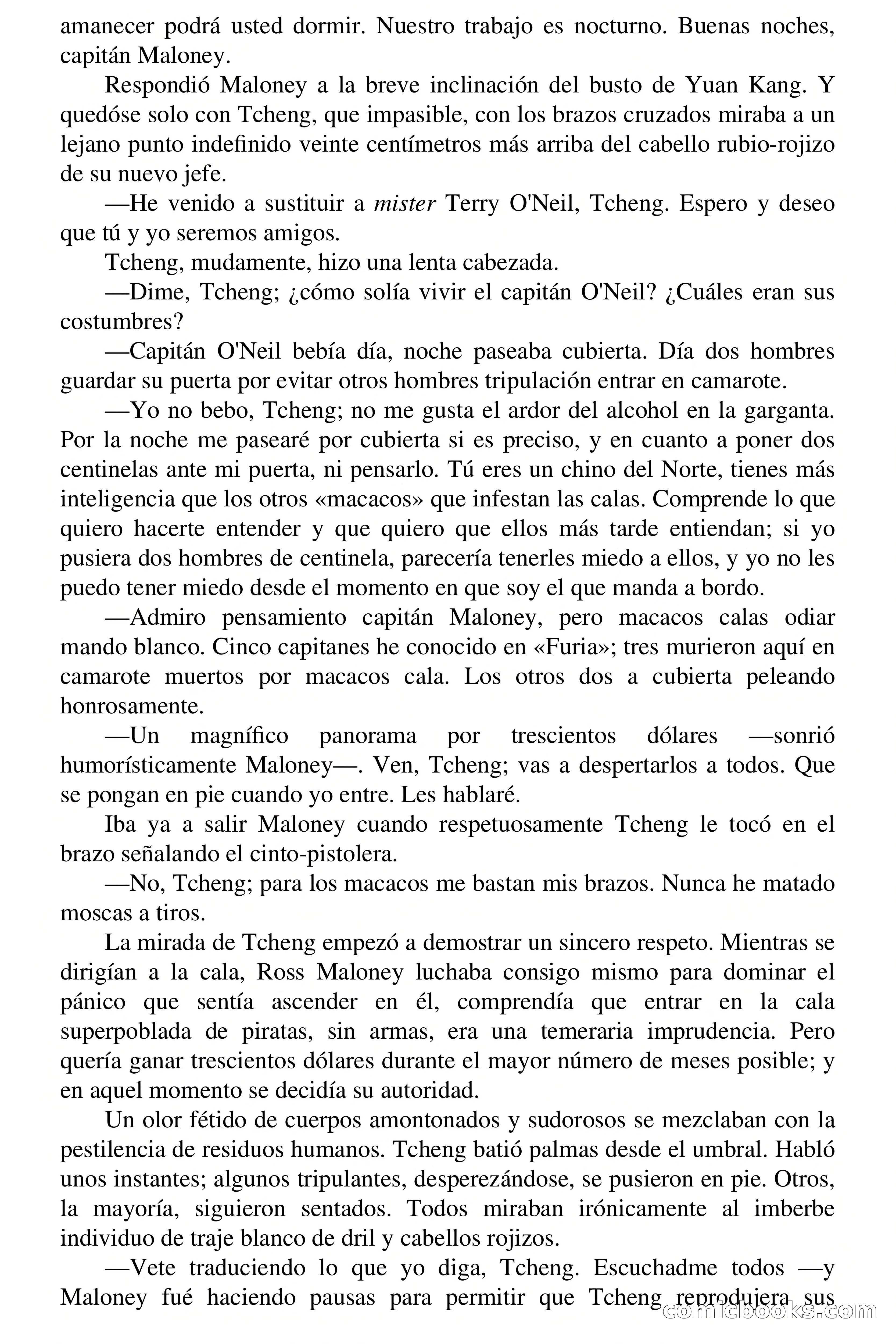Capitán Pantera: Piratas modernos — page 22 of 76