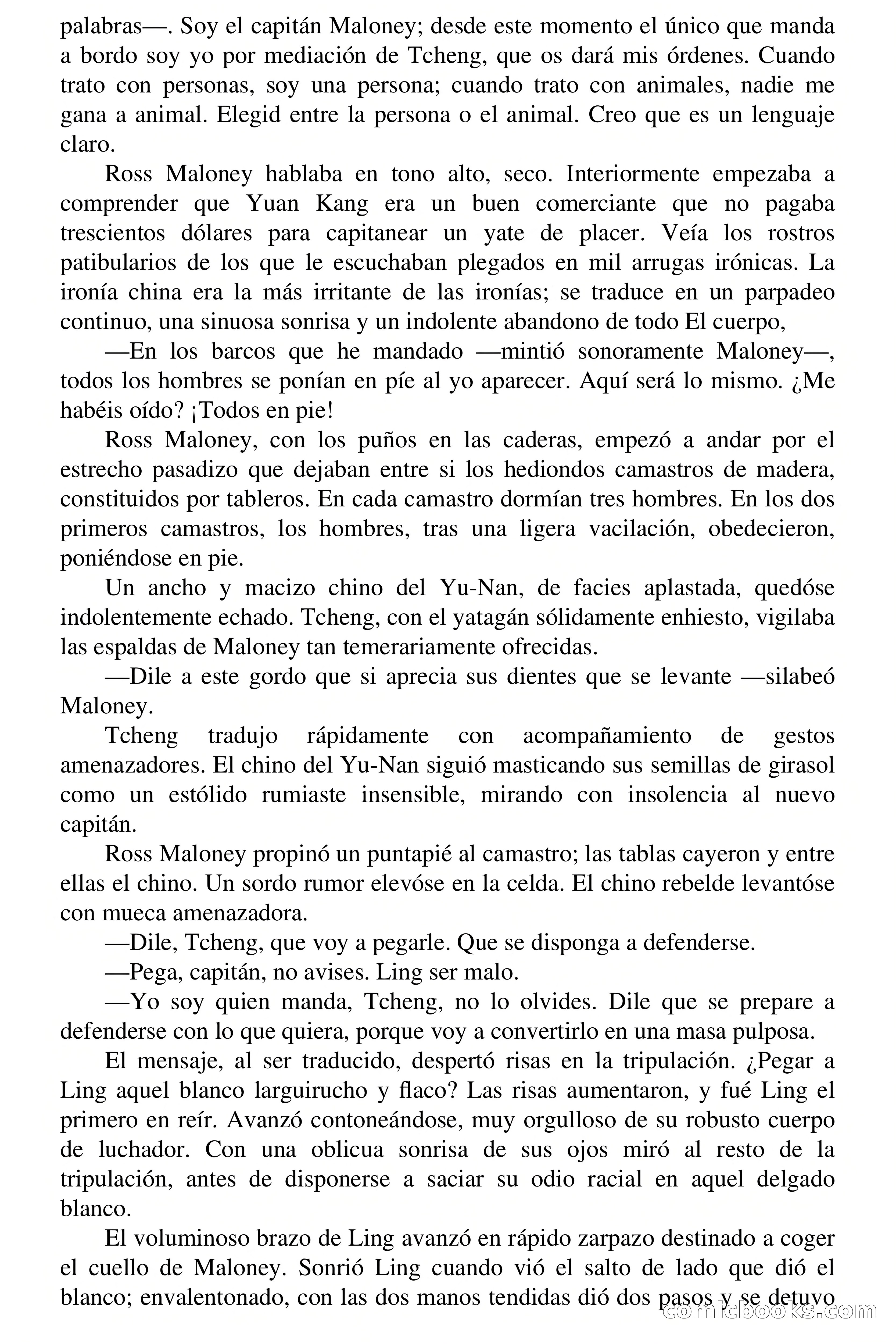 Capitán Pantera: Piratas modernos — page 23 of 76