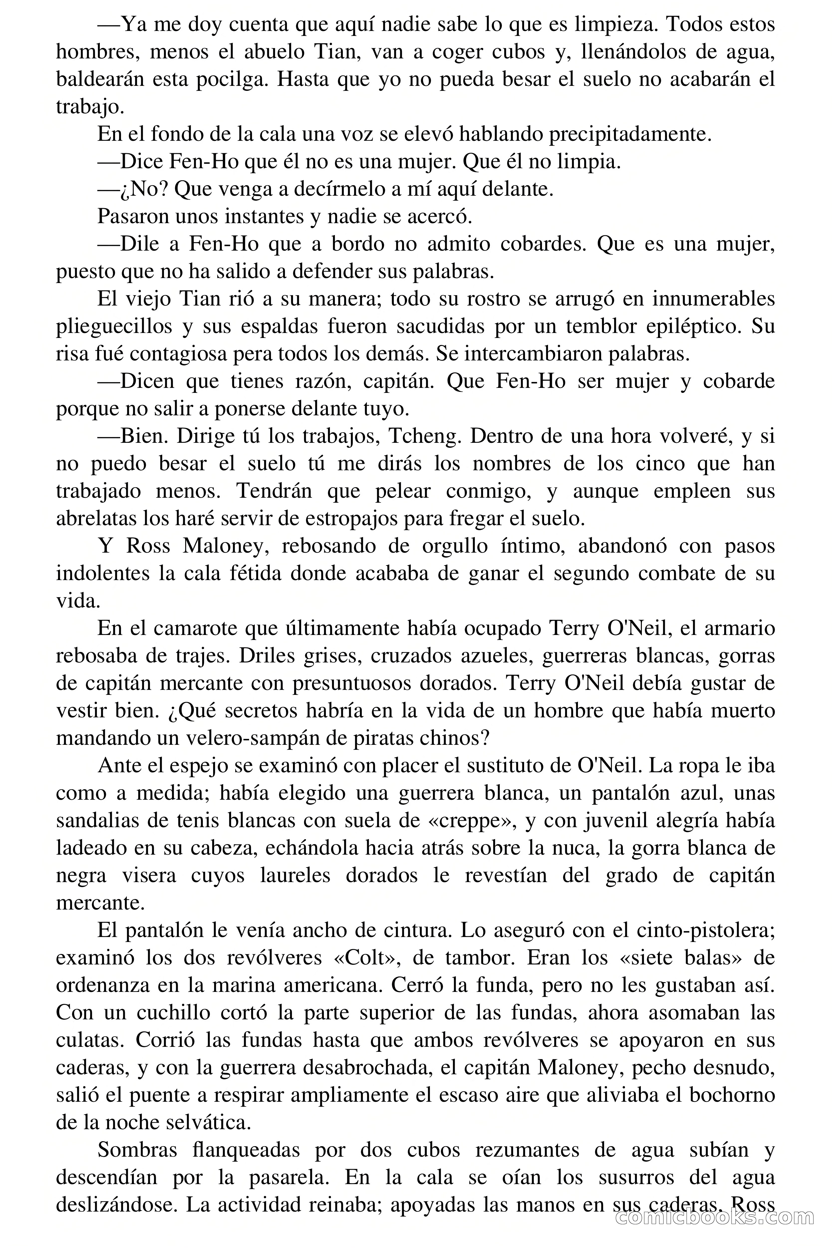 Capitán Pantera: Piratas modernos — page 25 of 76