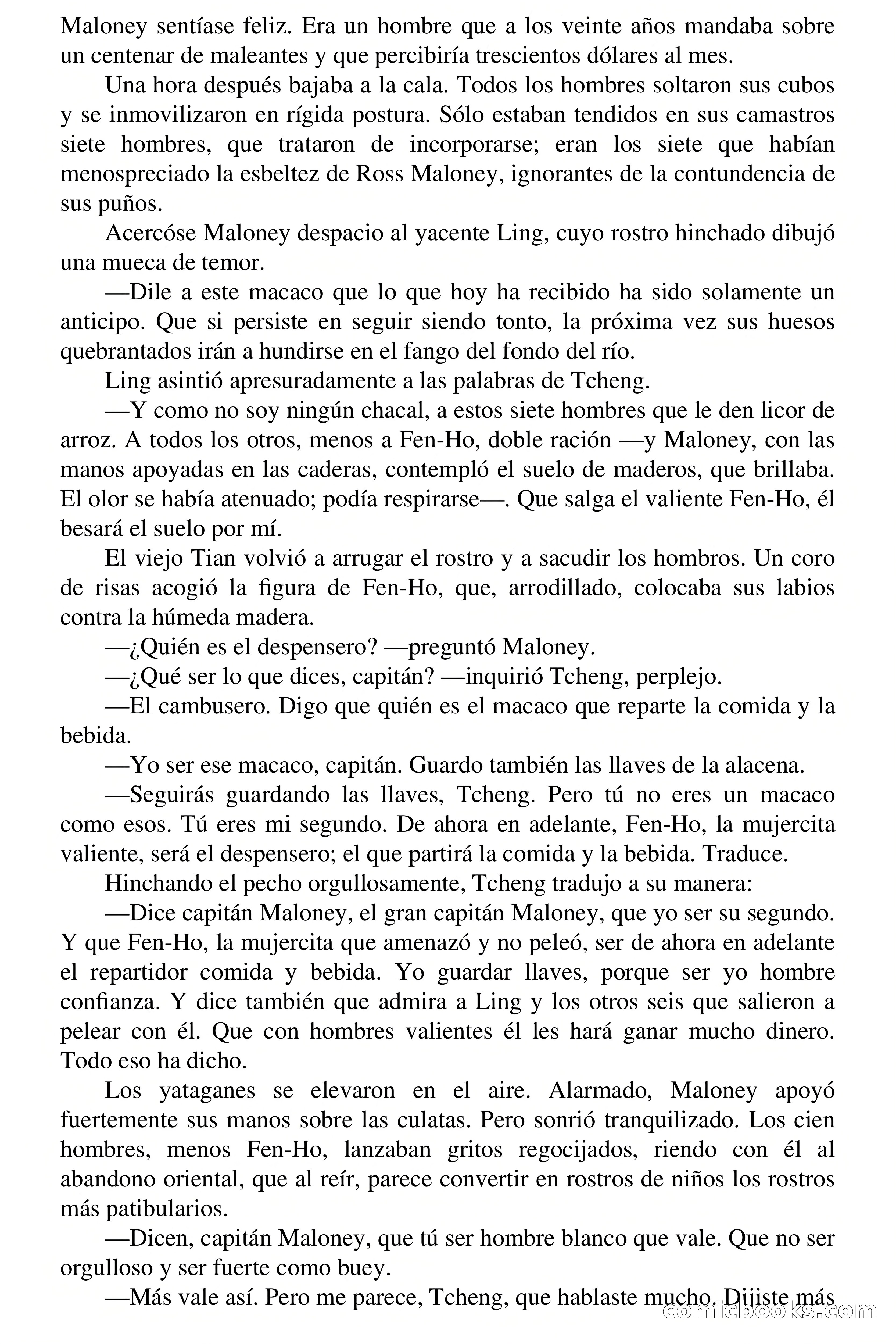 Capitán Pantera: Piratas modernos — page 26 of 76