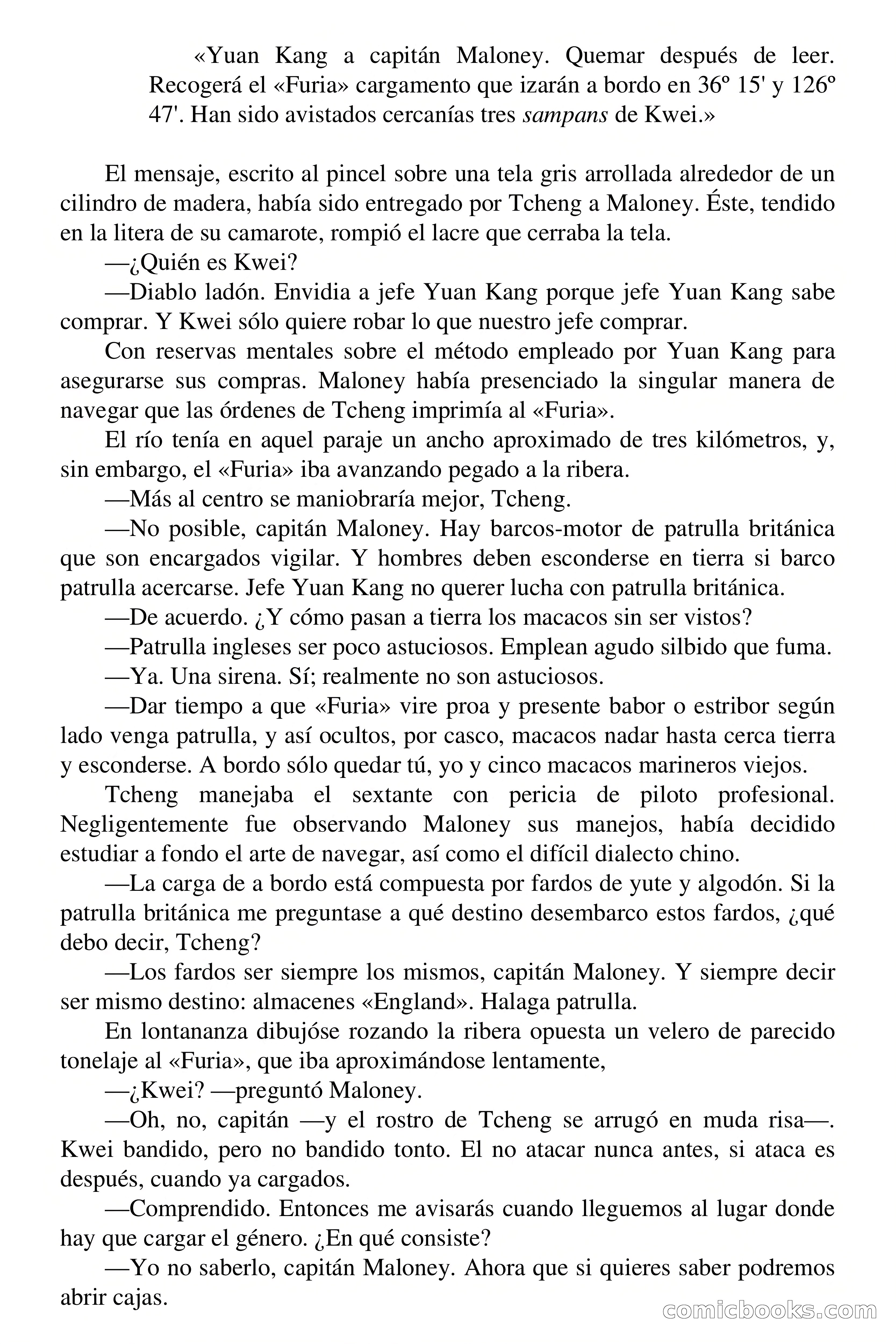 Capitán Pantera: Piratas modernos — page 28 of 76