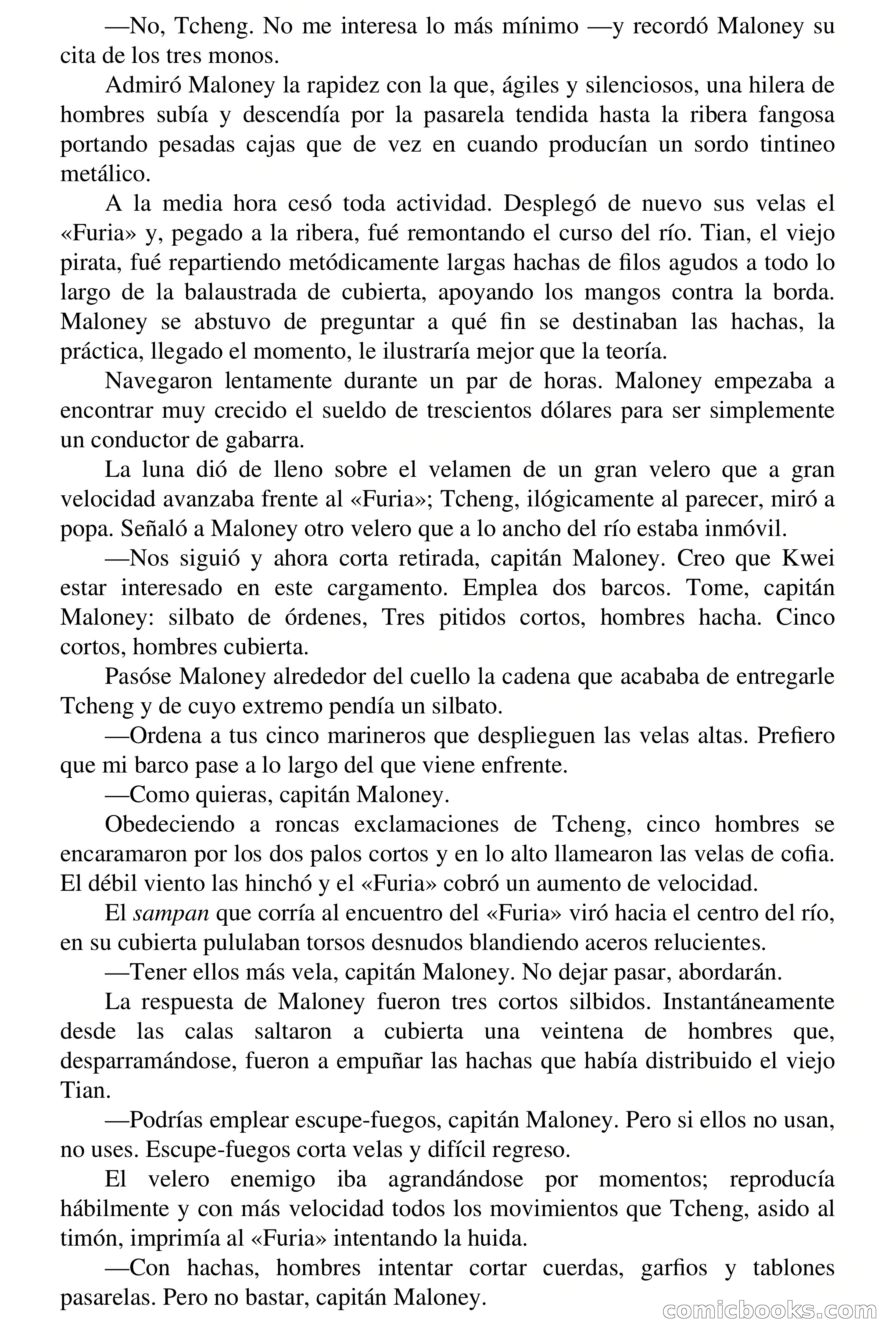 Capitán Pantera: Piratas modernos — page 29 of 76