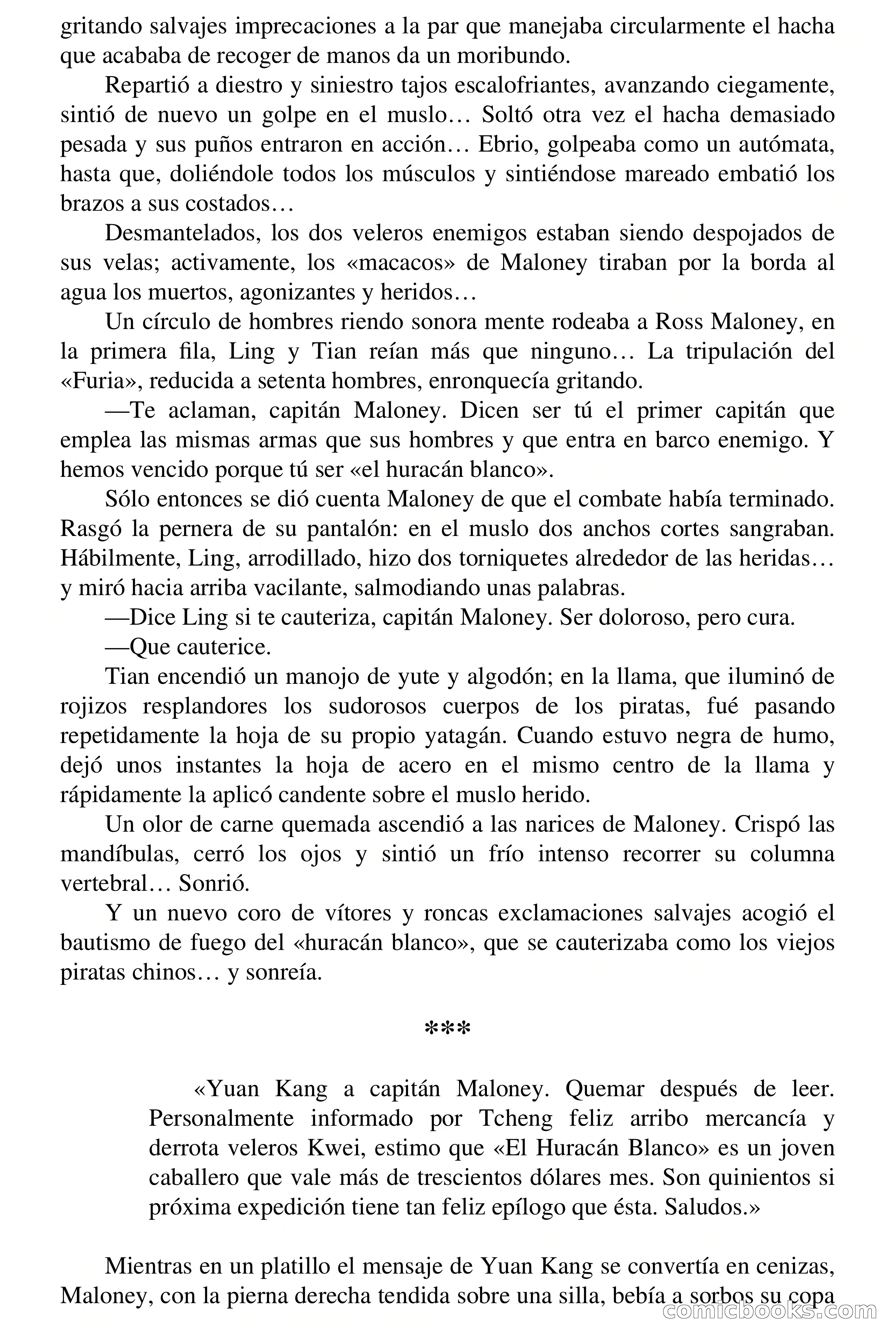 Capitán Pantera: Piratas modernos — page 31 of 76