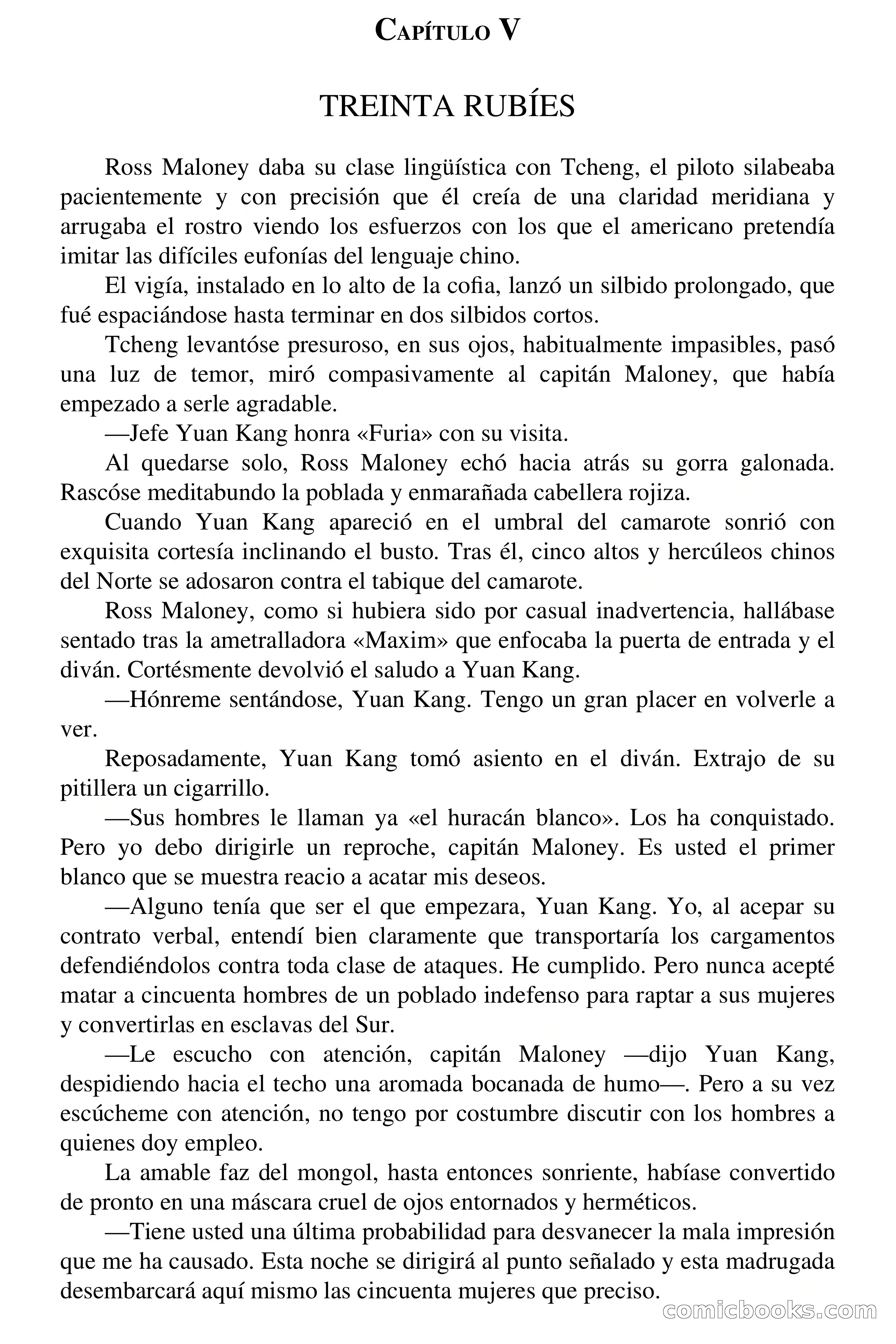 Capitán Pantera: Piratas modernos — page 33 of 76