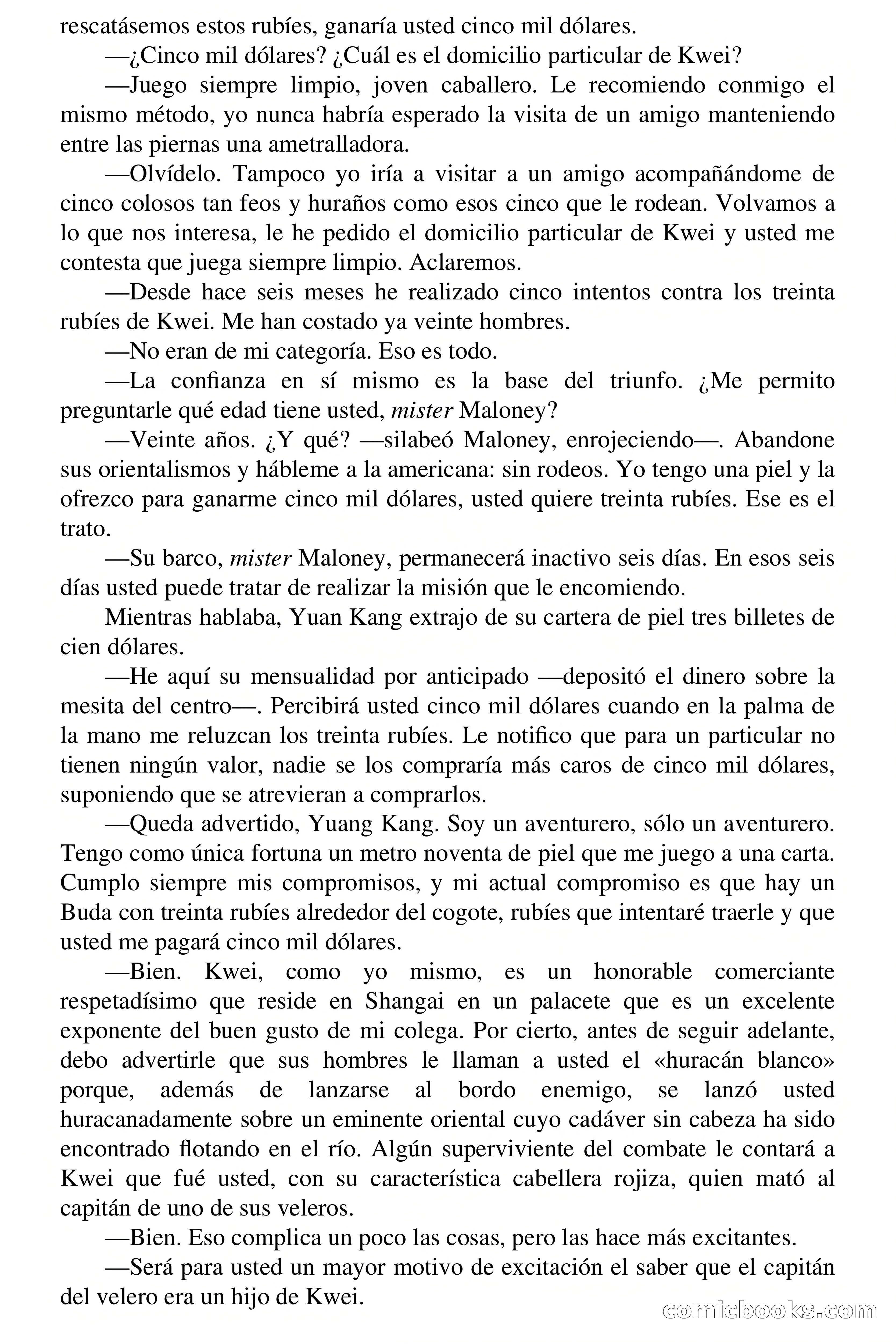 Capitán Pantera: Piratas modernos — page 35 of 76