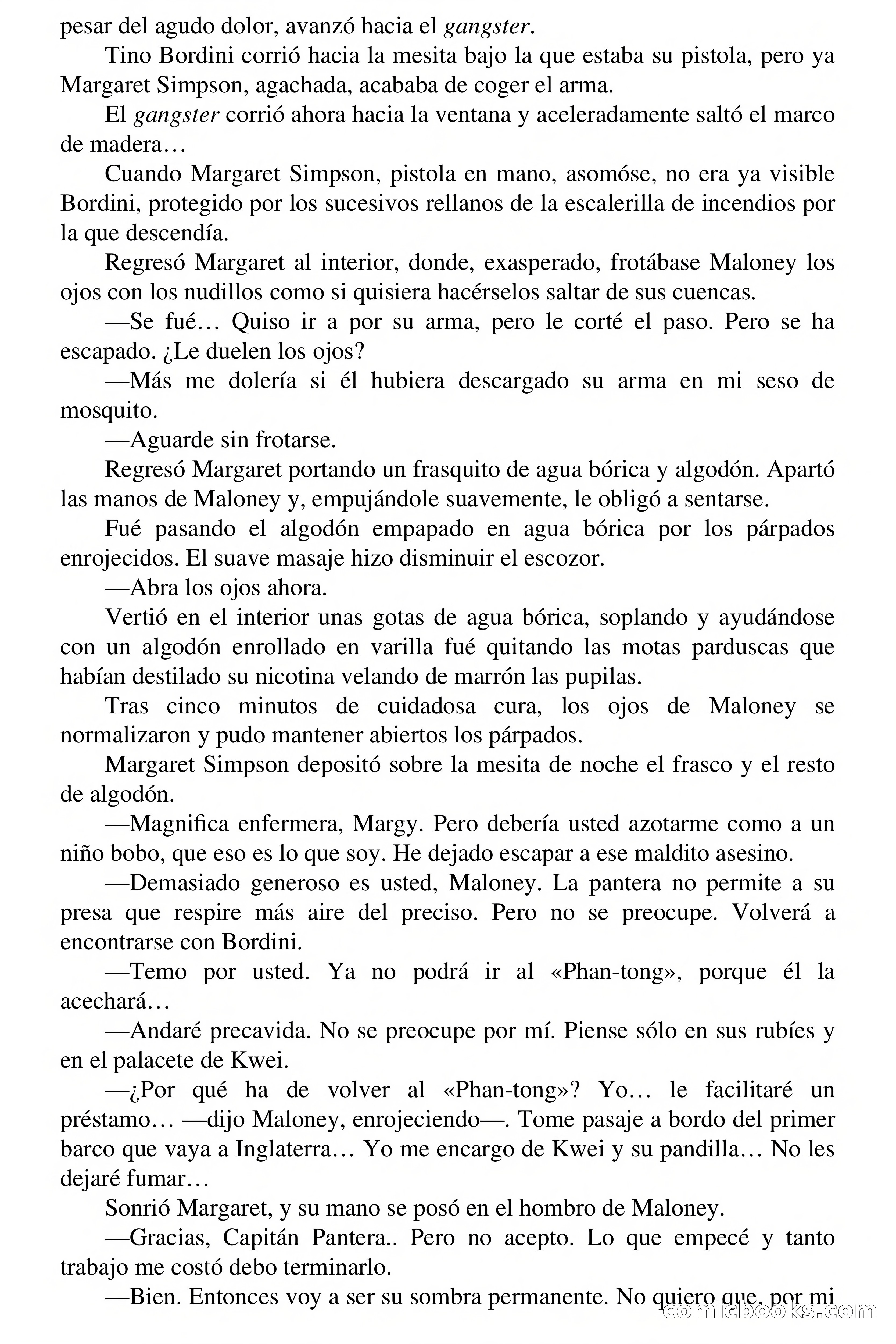 Capitán Pantera: Piratas modernos — page 62 of 76