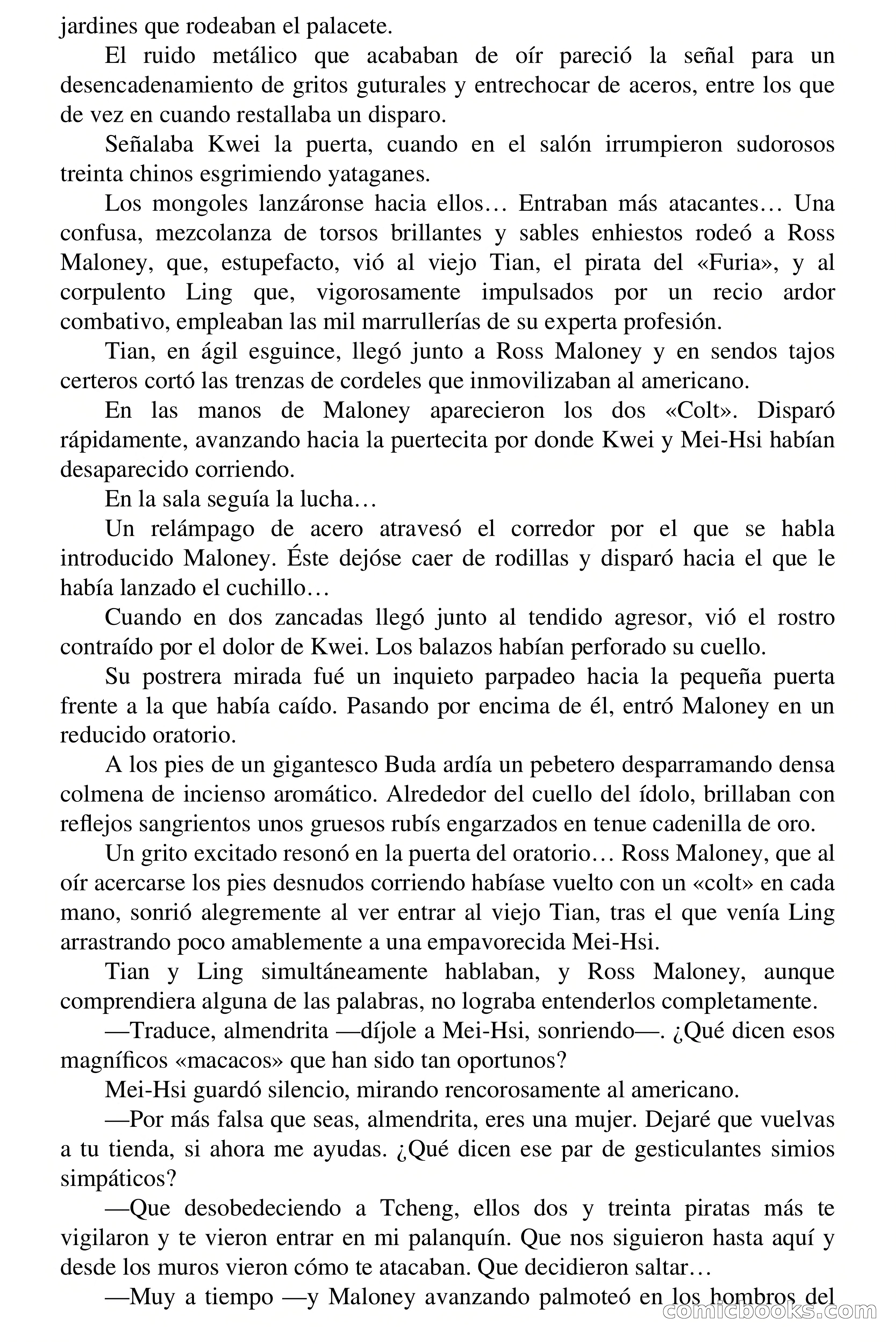Capitán Pantera: Piratas modernos — page 69 of 76