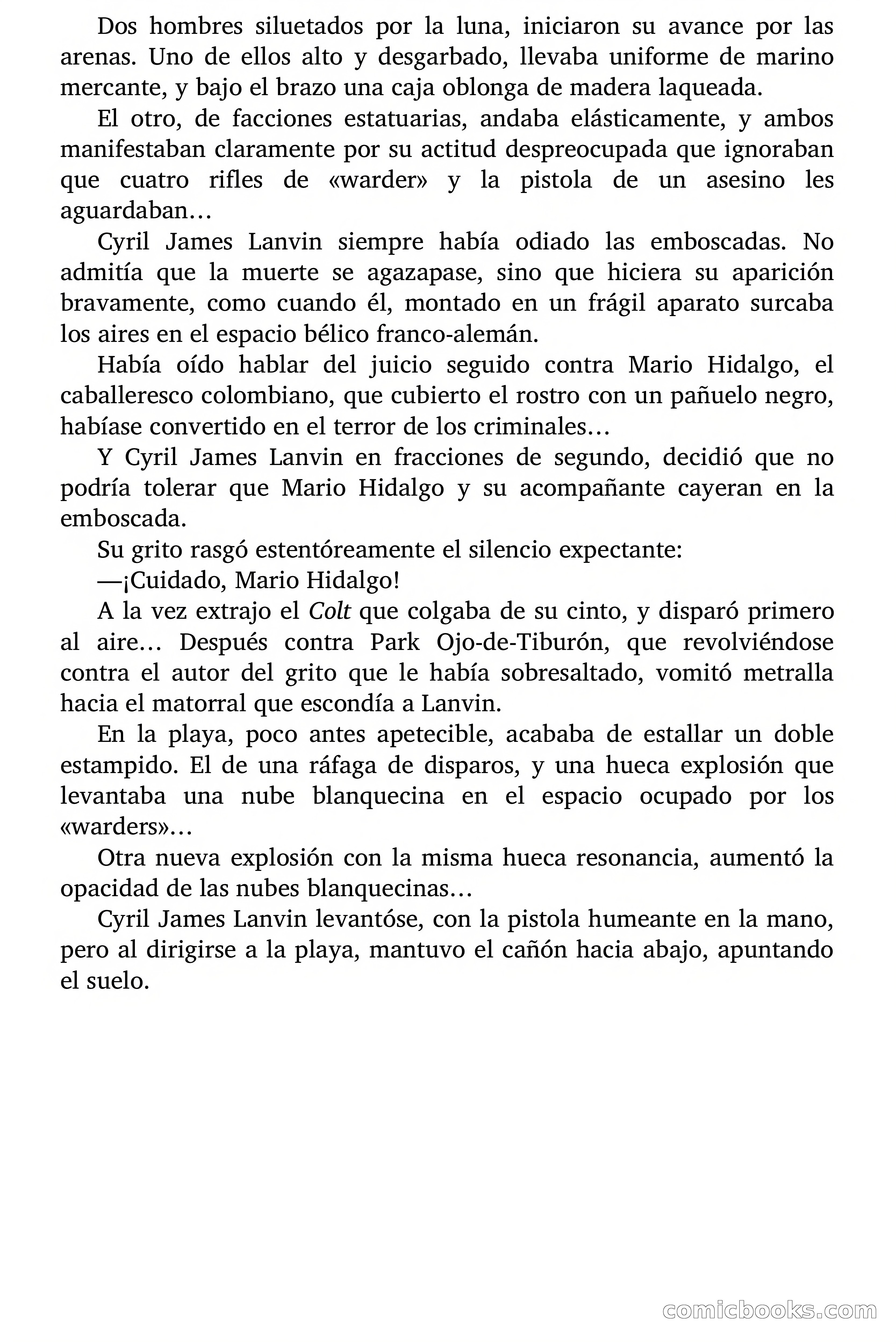 Capitán Pantera: El infierno del Pacífico — page 11 of 84