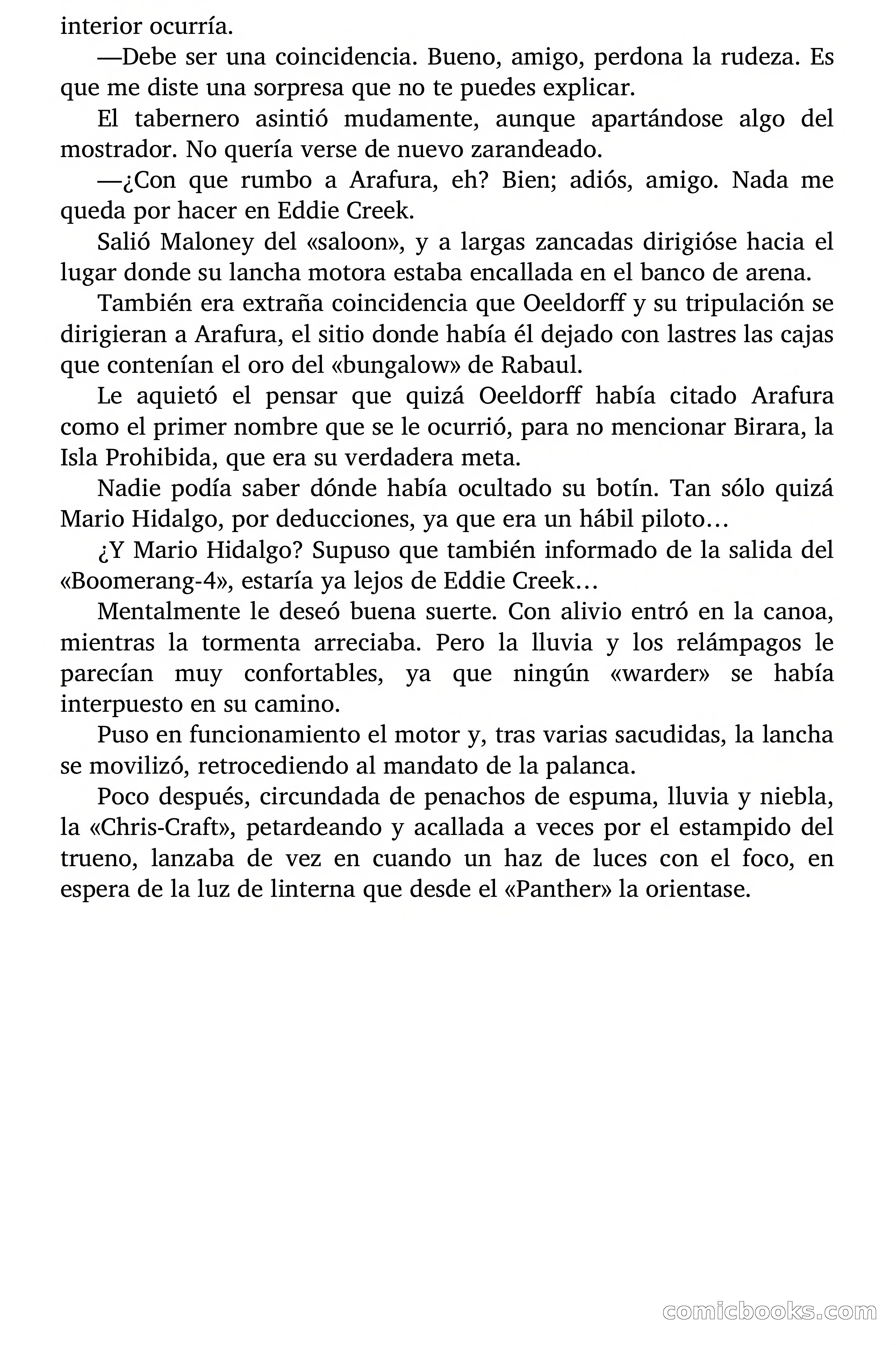 Capitán Pantera: El infierno del Pacífico — page 38 of 84