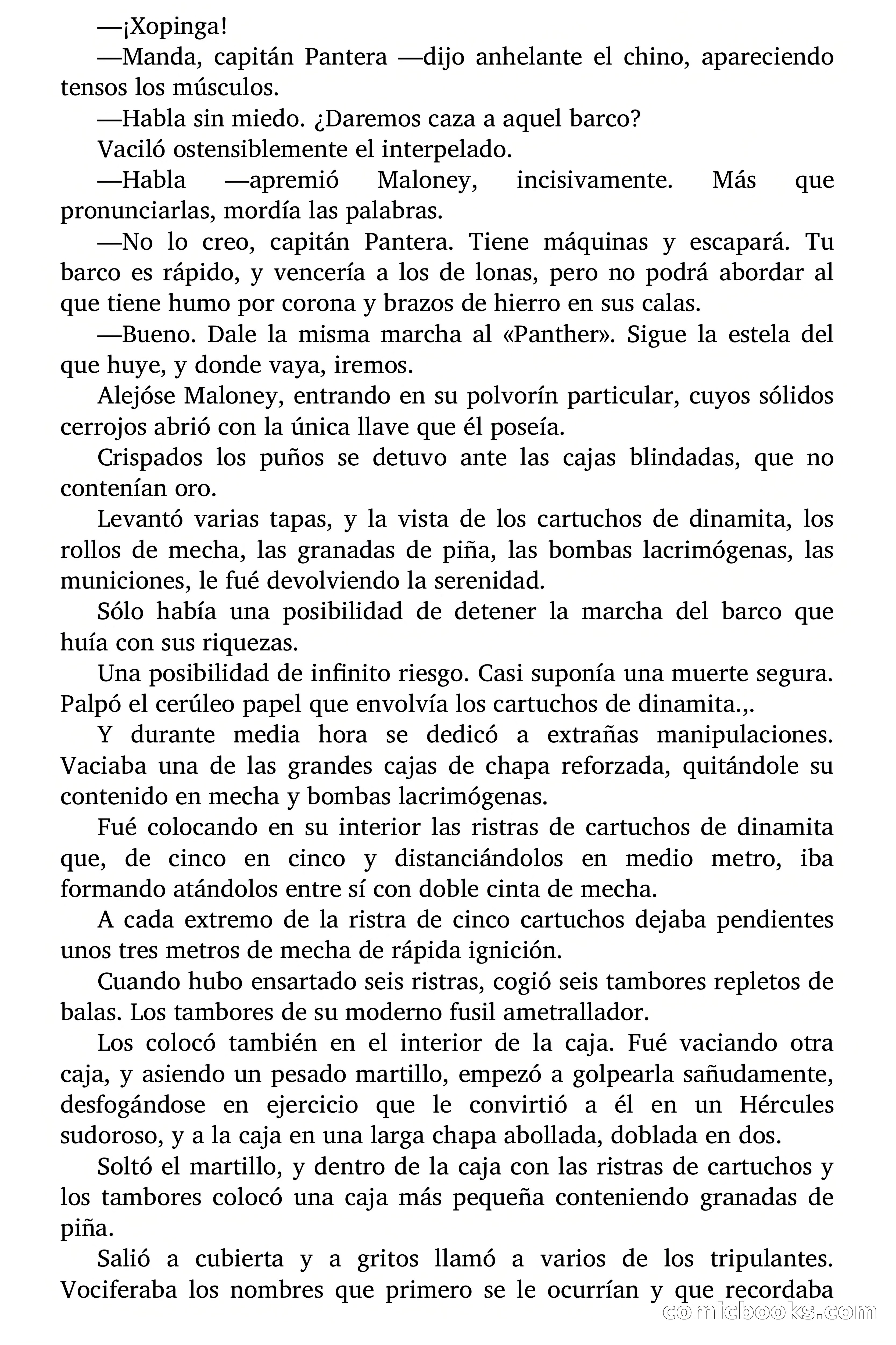 Capitán Pantera: El infierno del Pacífico — page 61 of 84