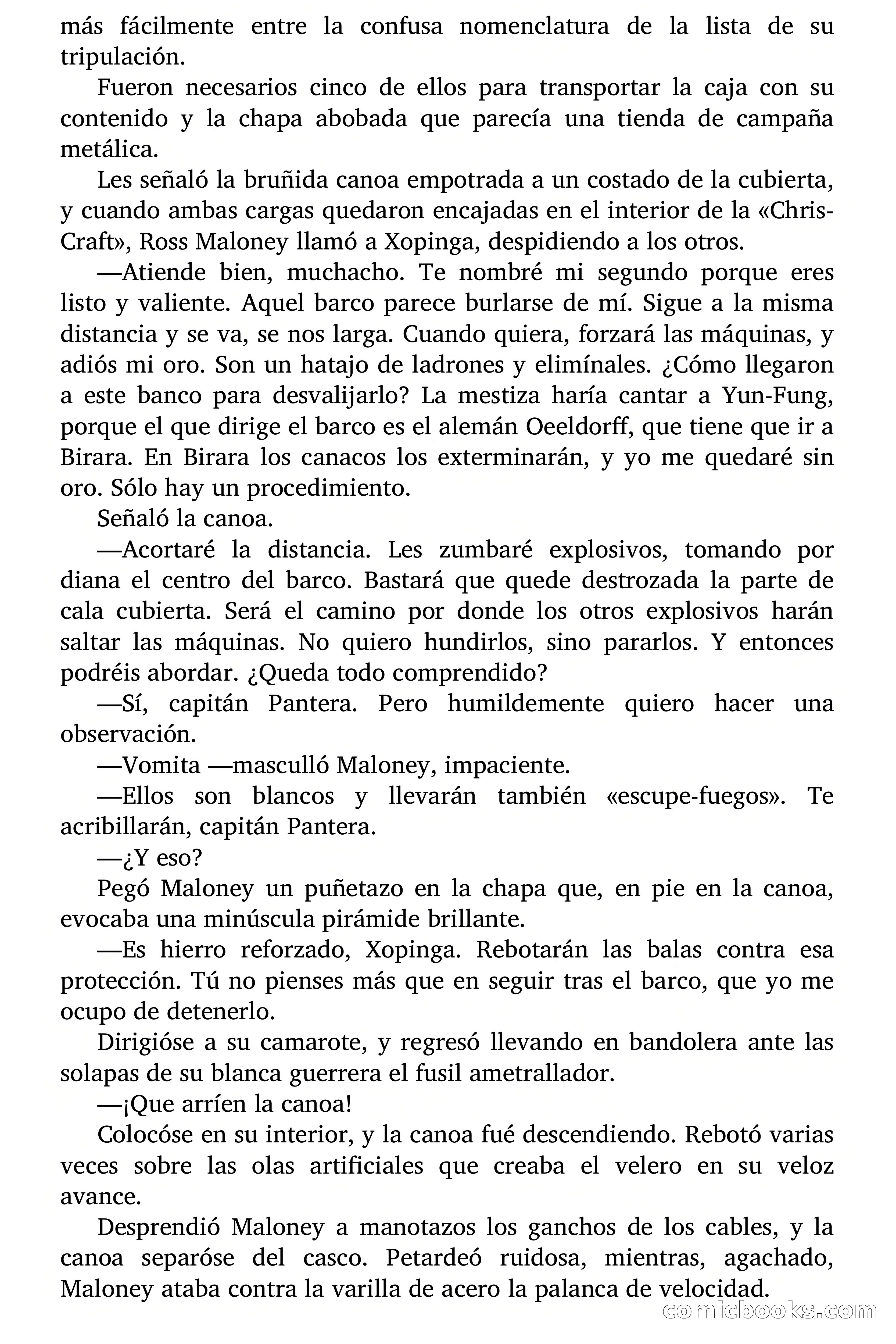 Capitán Pantera: El infierno del Pacífico — page 62 of 84