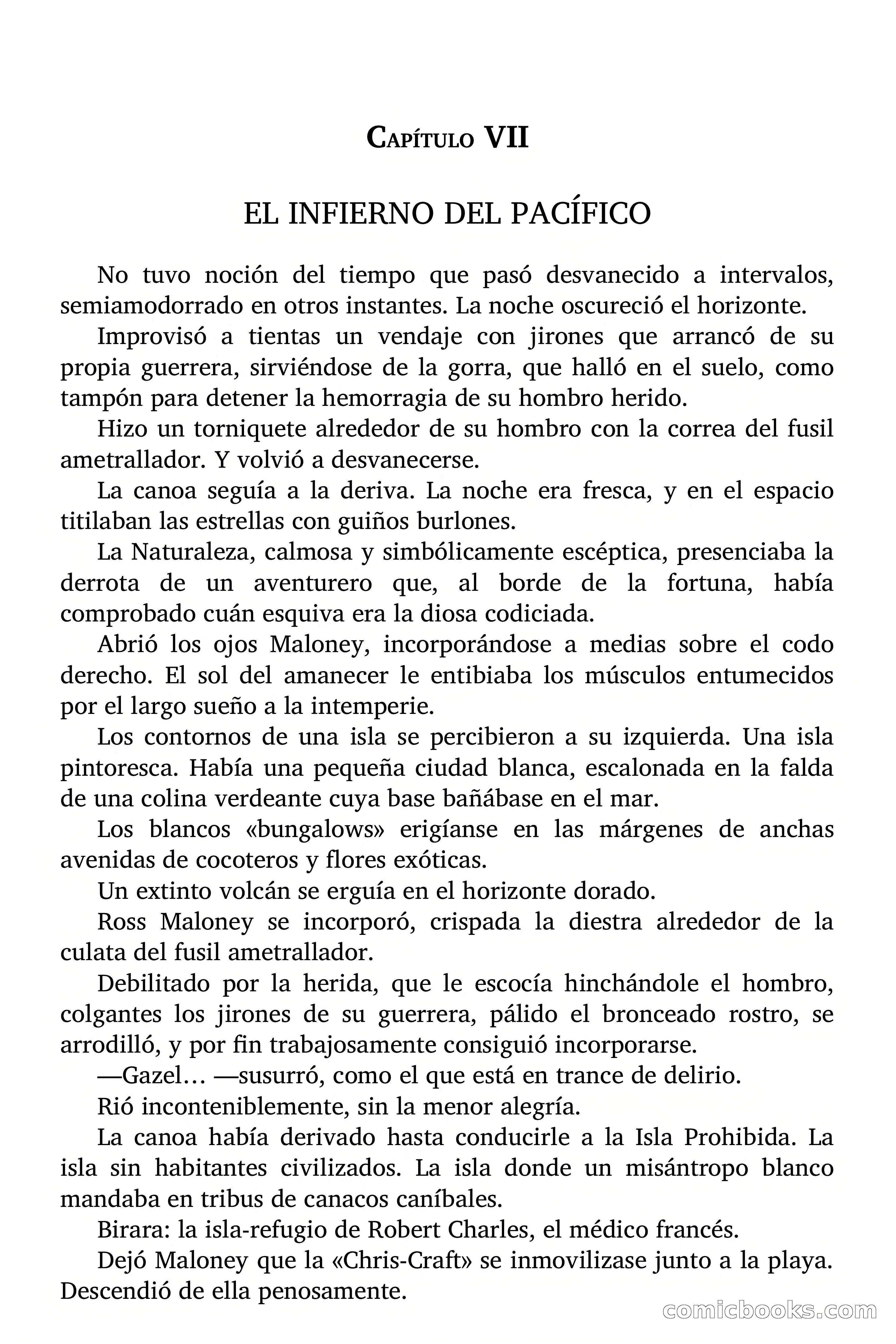 Capitán Pantera: El infierno del Pacífico — page 70 of 84