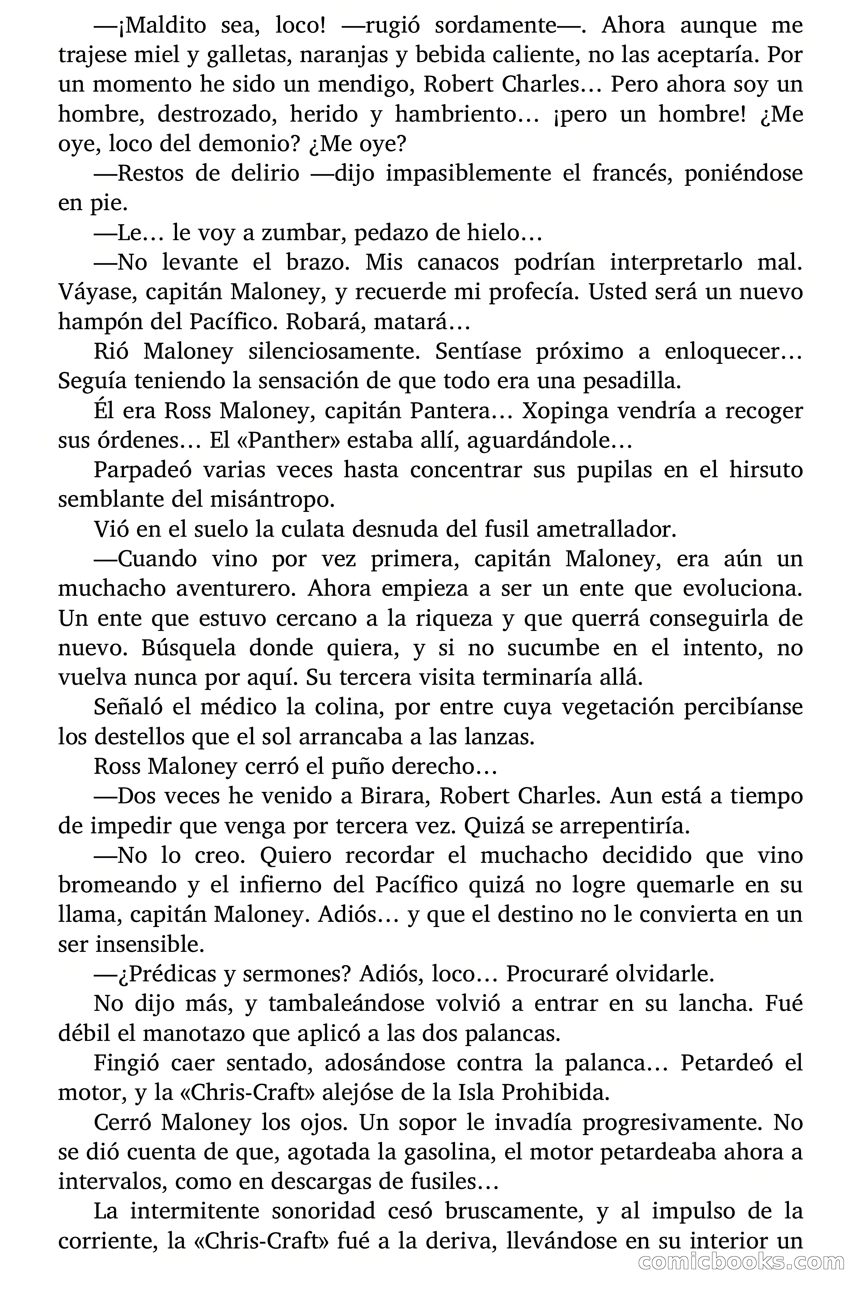 Capitán Pantera: El infierno del Pacífico — page 74 of 84