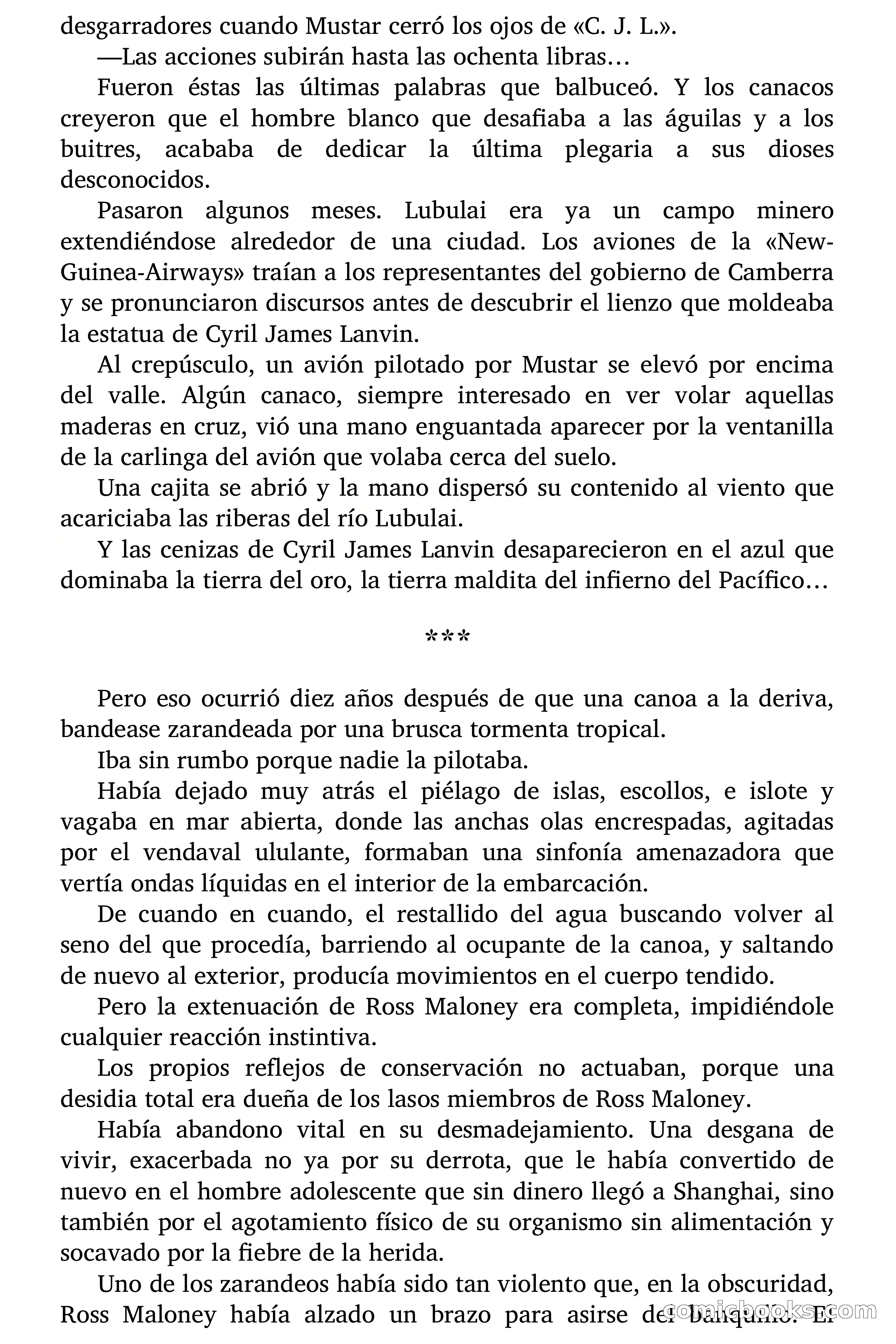 Capitán Pantera: El infierno del Pacífico — page 77 of 84