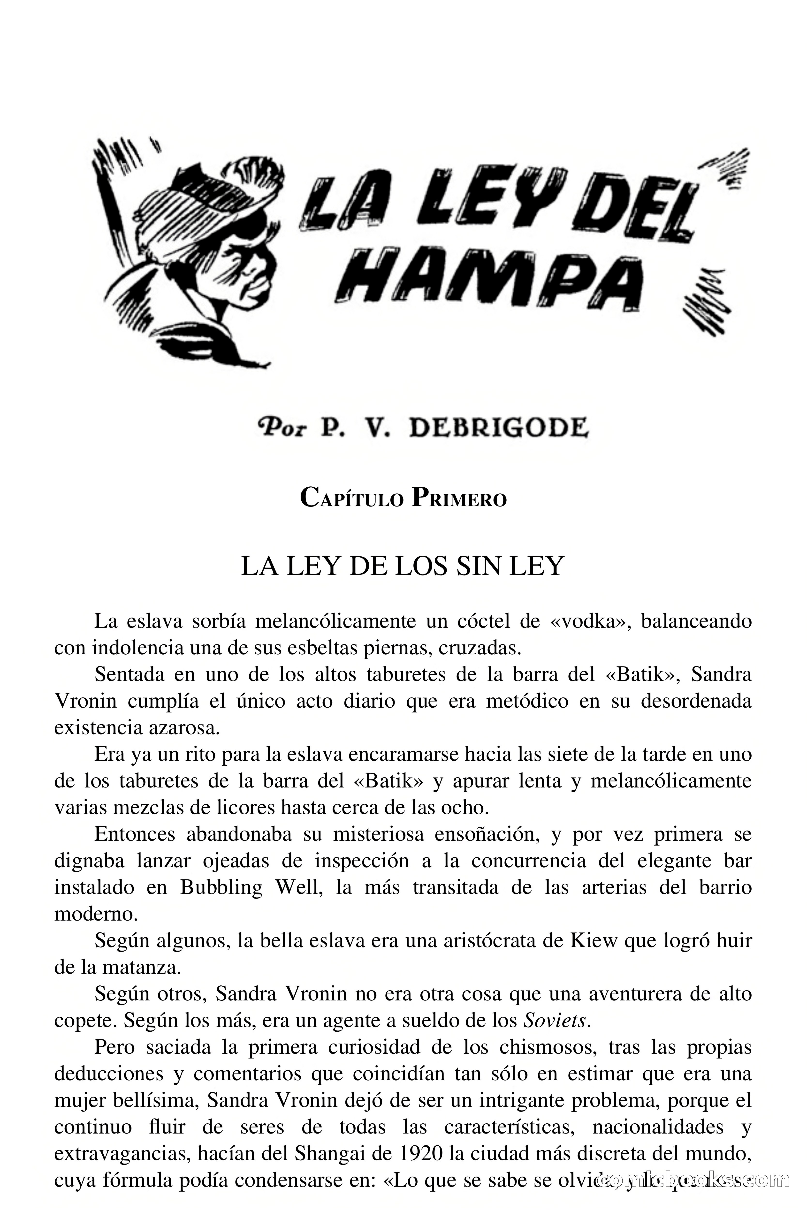 Capitán Pantera #3: La Ley del Hampa — page 4 of 71