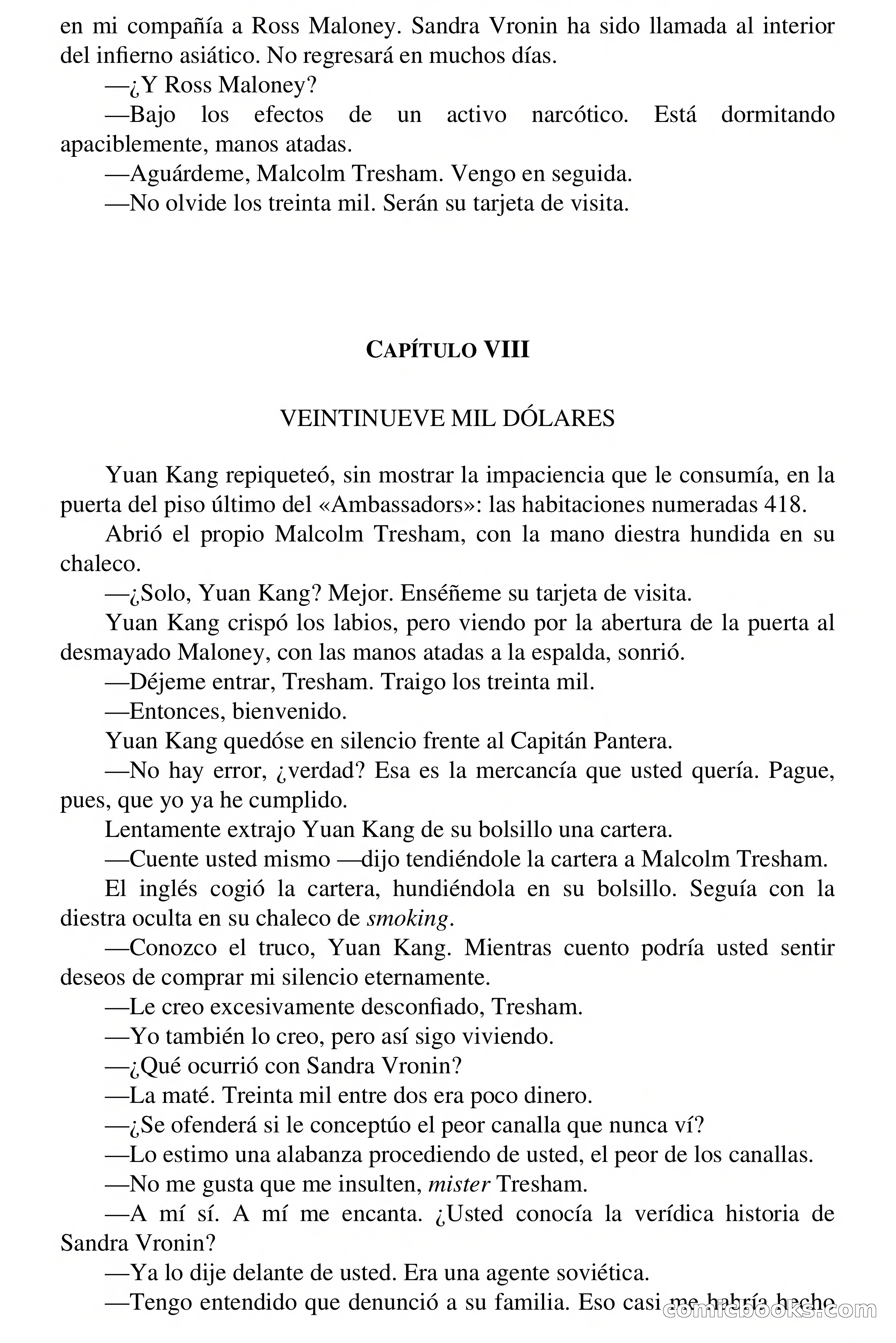 Capitán Pantera #3: La Ley del Hampa — page 62 of 71
