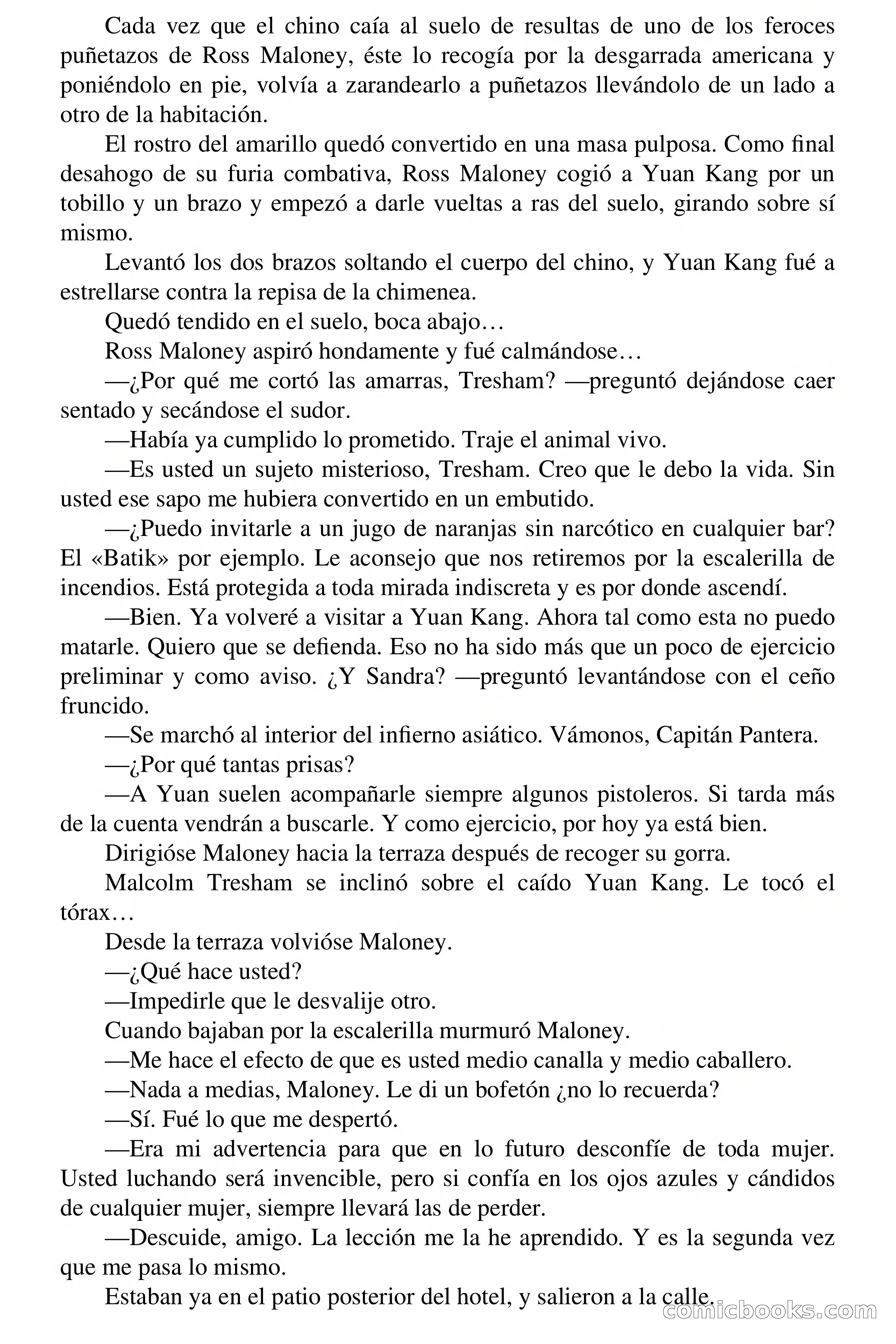 Capitán Pantera #3: La Ley del Hampa — page 65 of 71