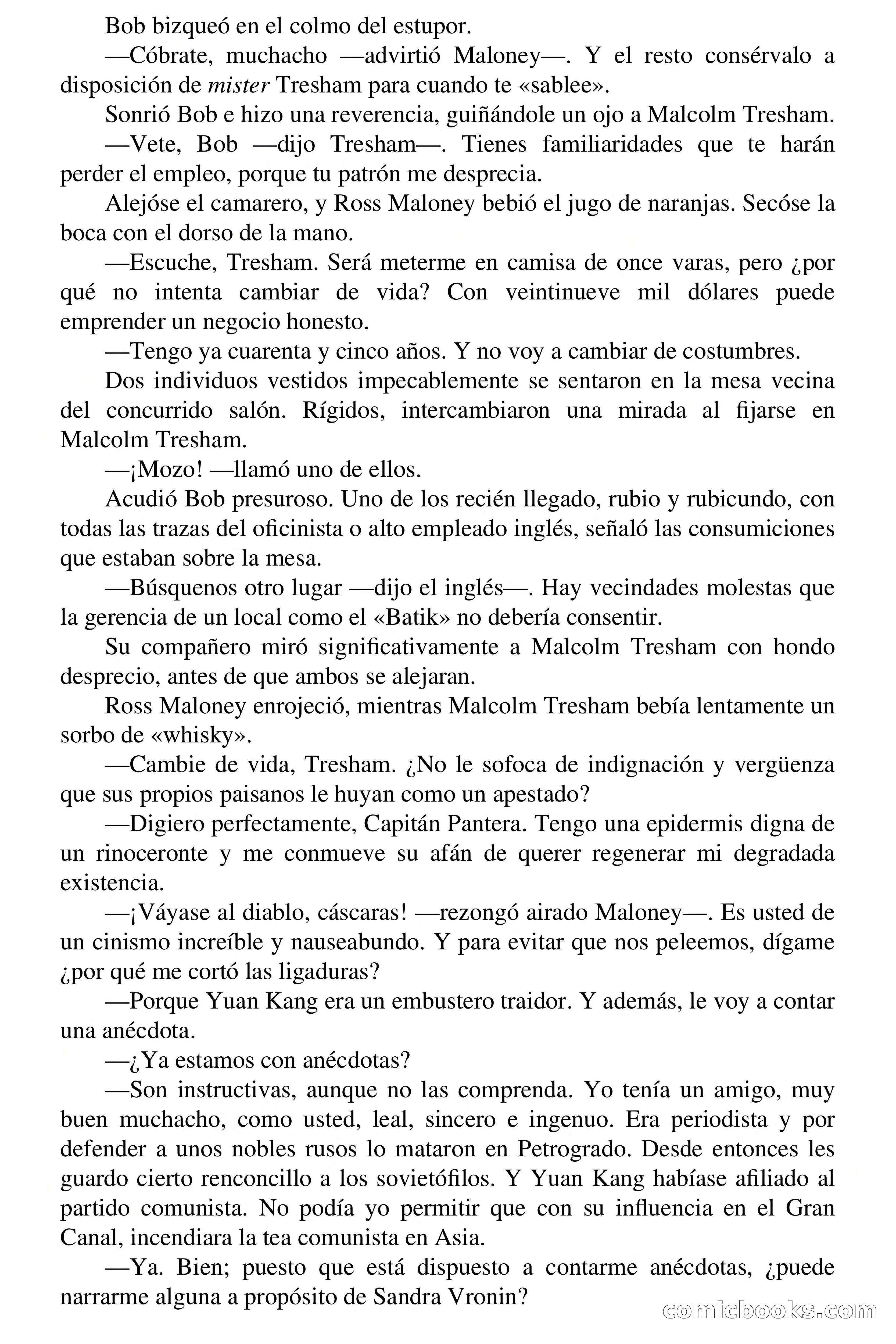 Capitán Pantera #3: La Ley del Hampa — page 67 of 71
