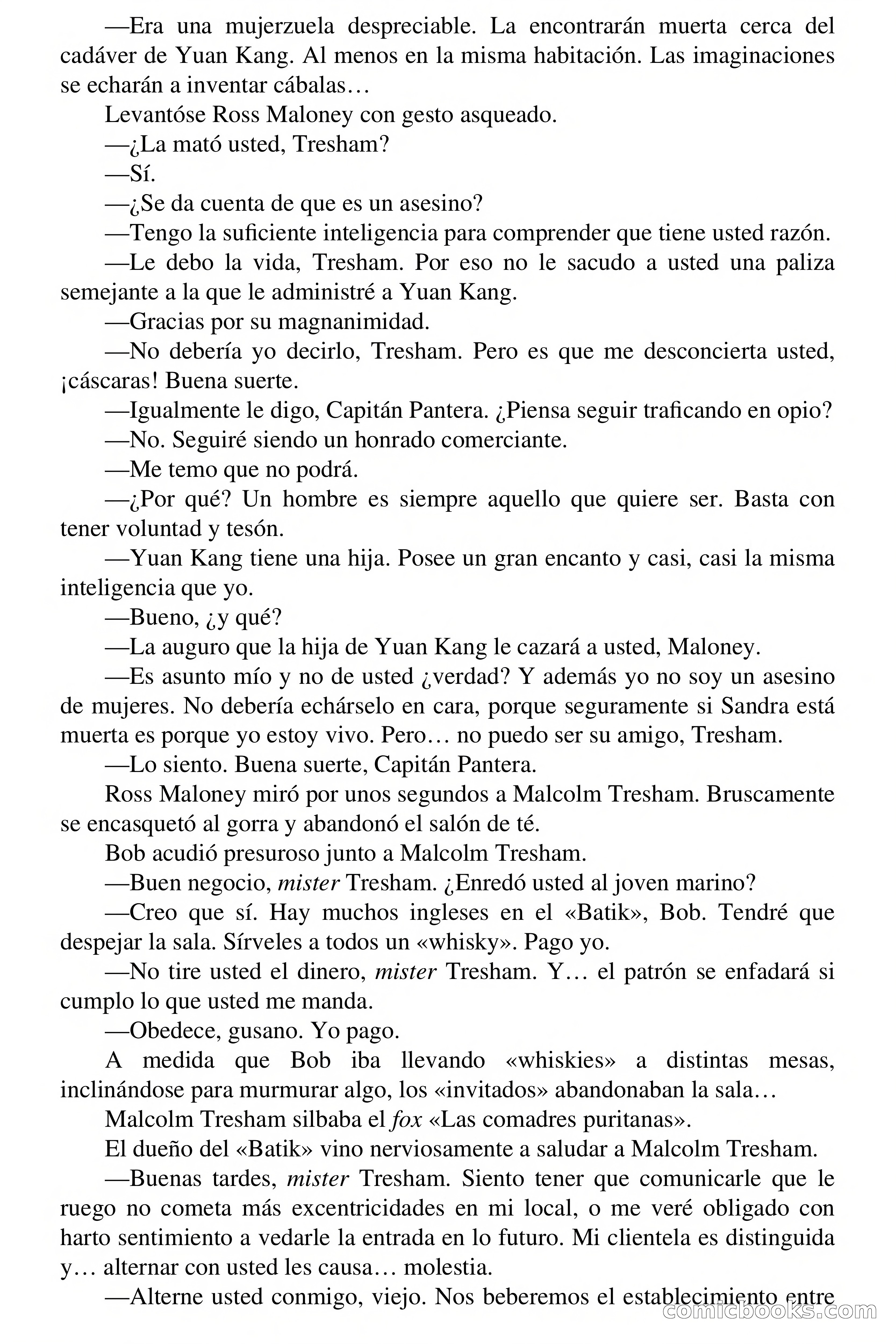 Capitán Pantera #3: La Ley del Hampa — page 68 of 71