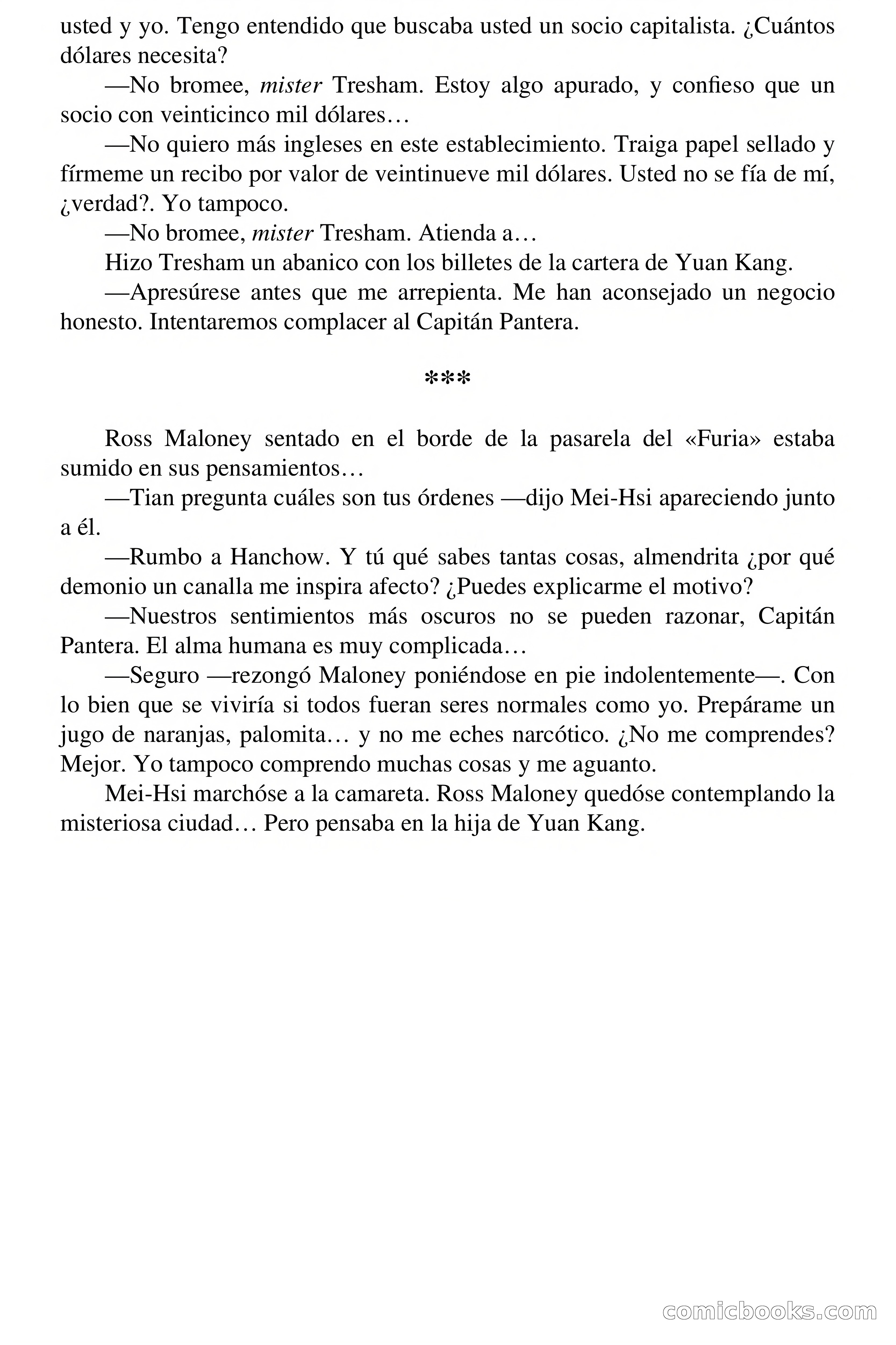 Capitán Pantera #3: La Ley del Hampa — page 69 of 71