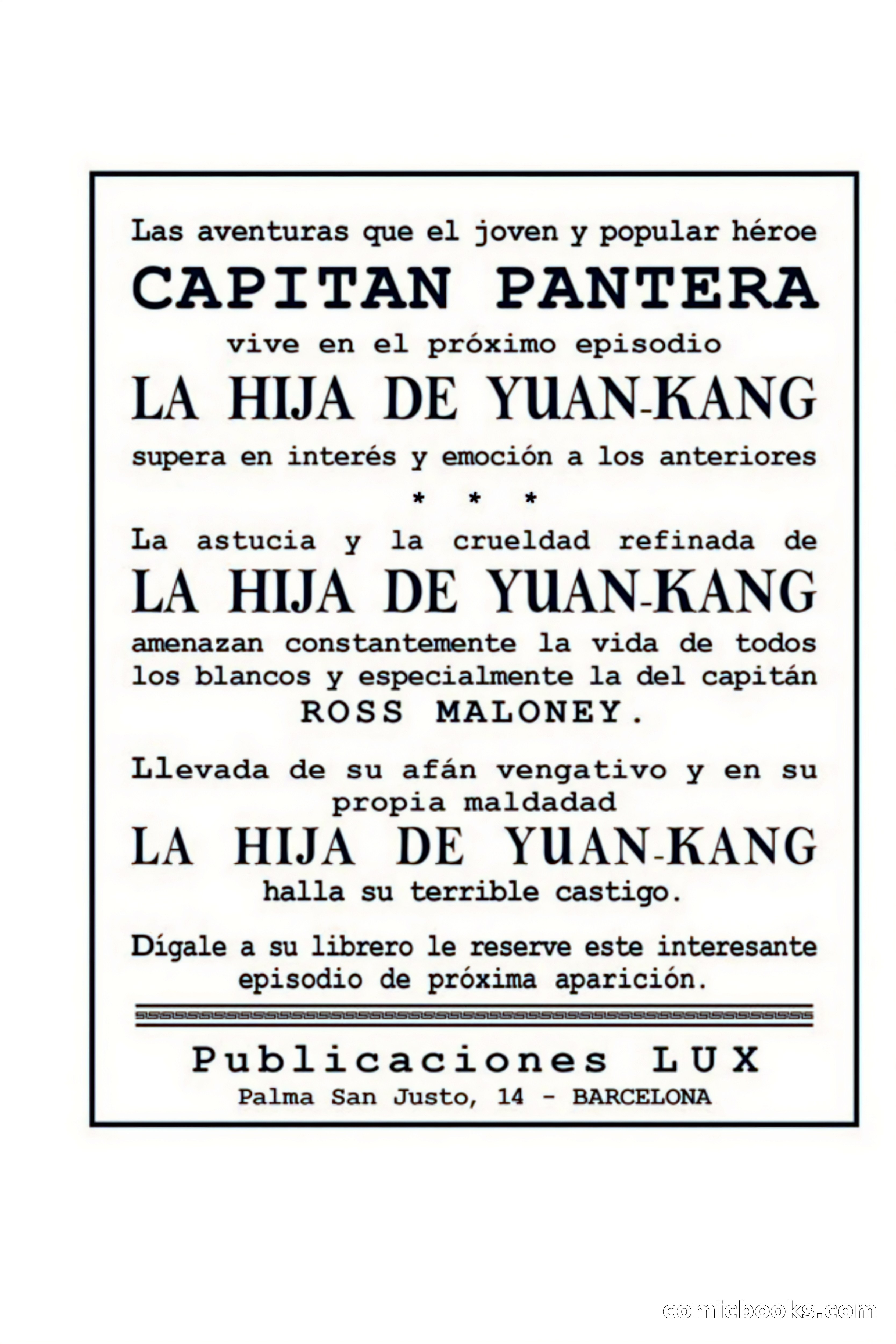Capitán Pantera #3: La Ley del Hampa — page 70 of 71