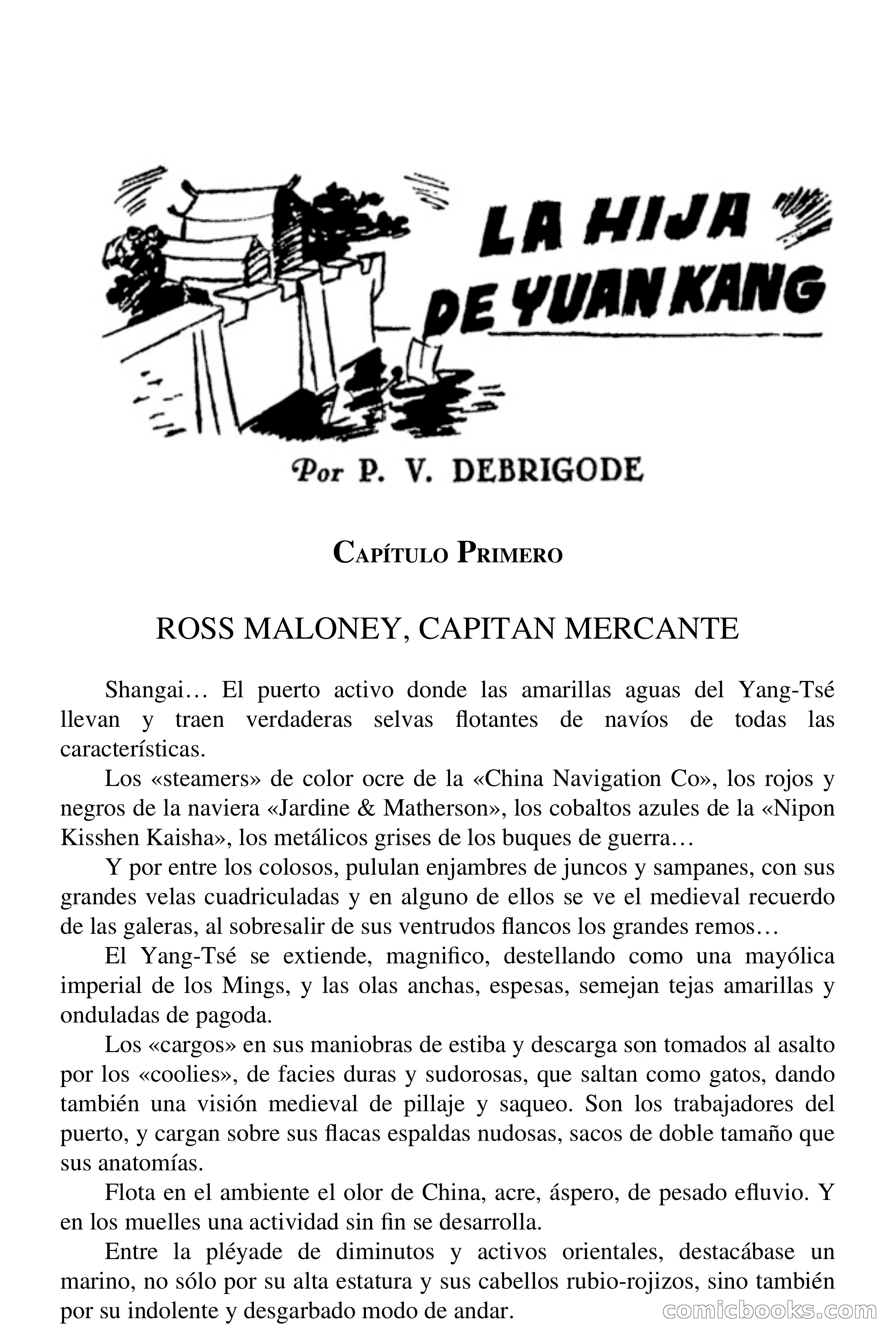 Capitán Pantera: La hija de Yuan Kang — page 4 of 68